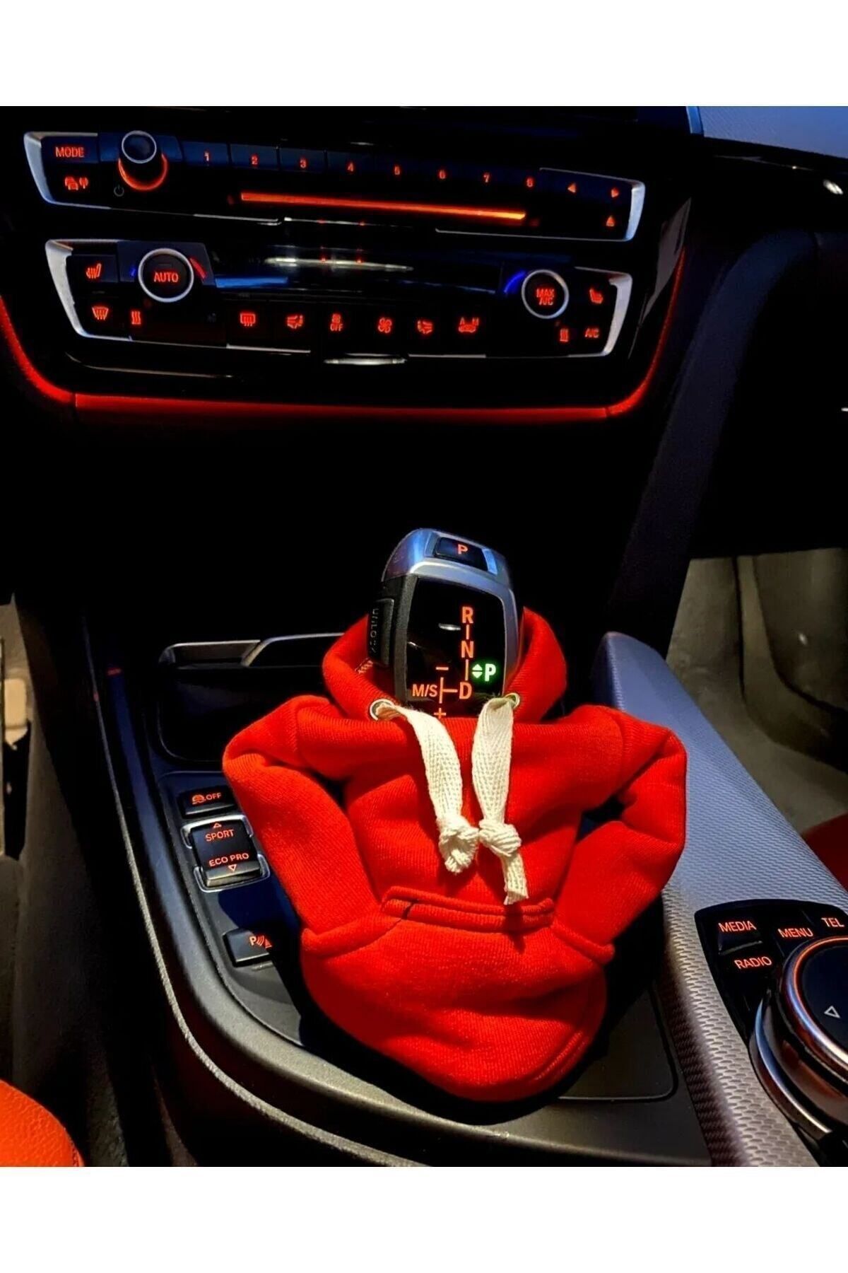 Genel Markalar Kırmızı Vites Hoodie - Araç Vites Kıyafeti - Vites Poları - Her Araca Uyumlu Vites Hoodie