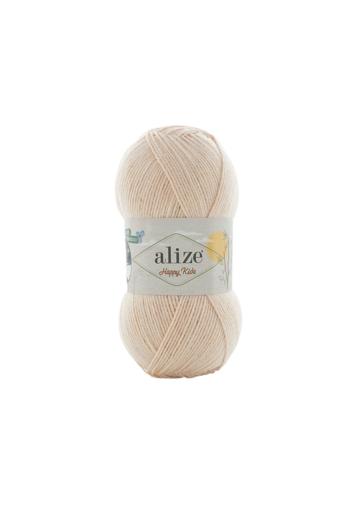 Alize ALİZE HAPPY KİDS (5 adet) BAMBU İÇERİKLİ BEBEK BATTANİYE ÖRGÜ İPİ