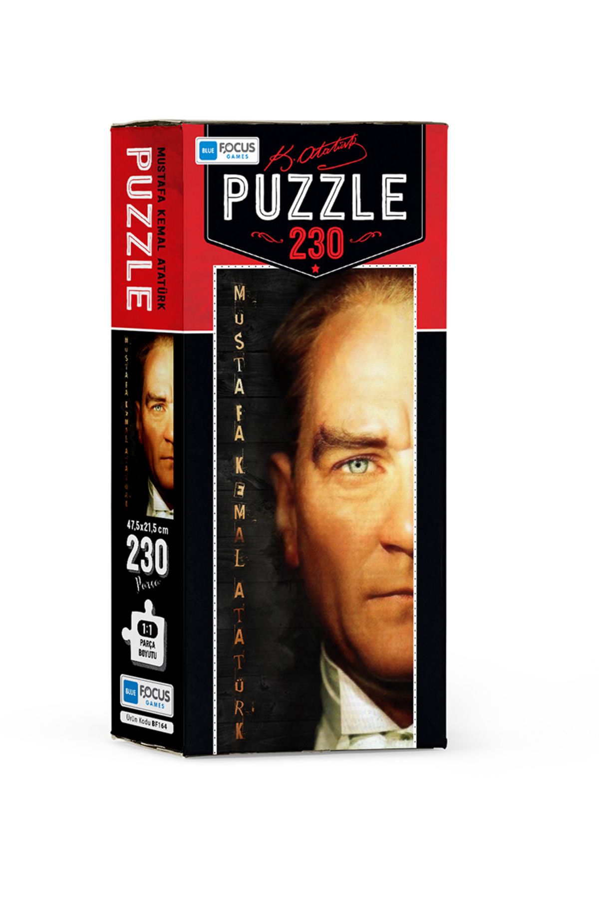 Blue Focus 230 Parça Puzzle - Mustafa Kemal Atatürk