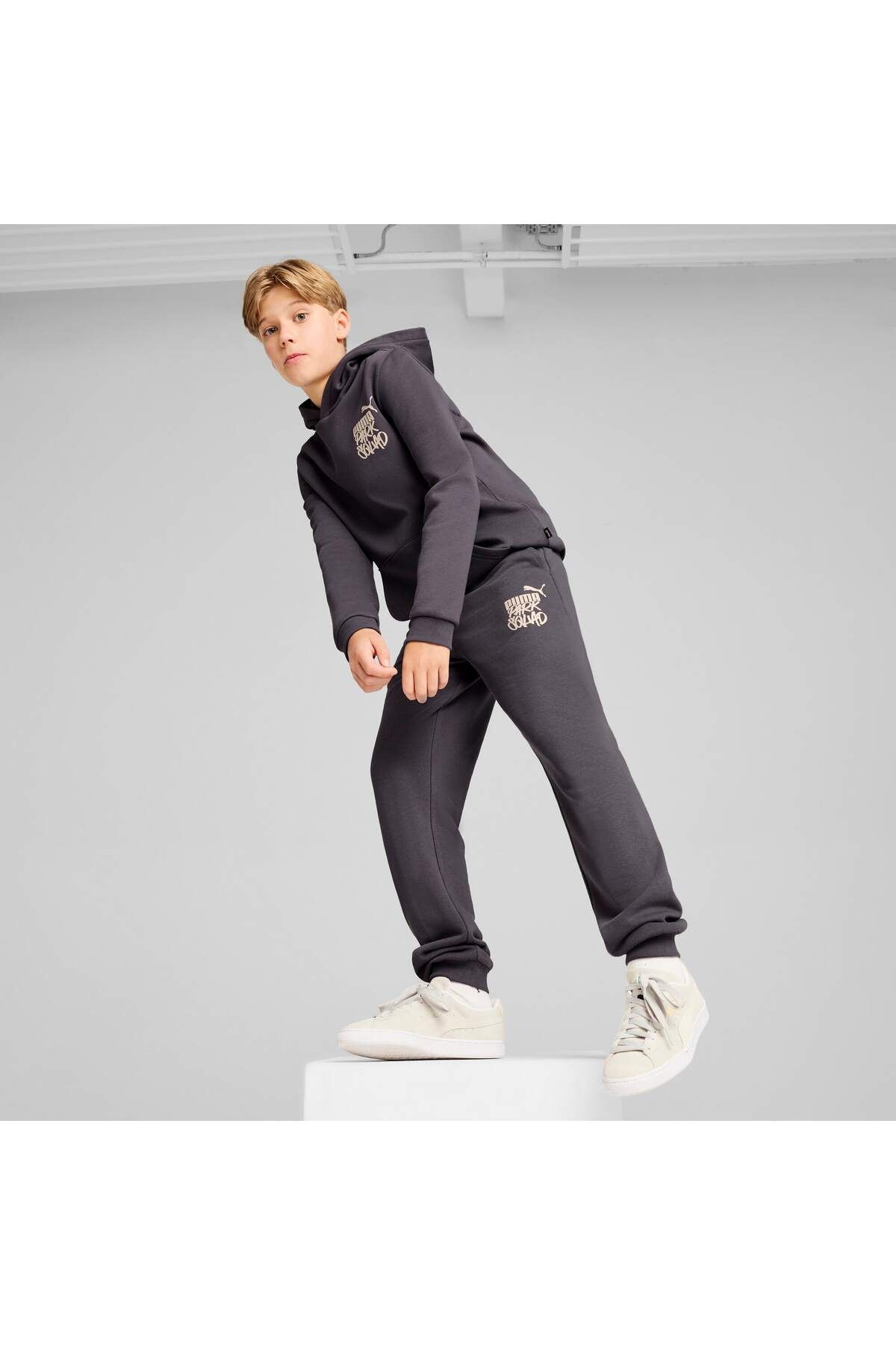 Puma ESS+ MID 90s Genç Eşofman Altı