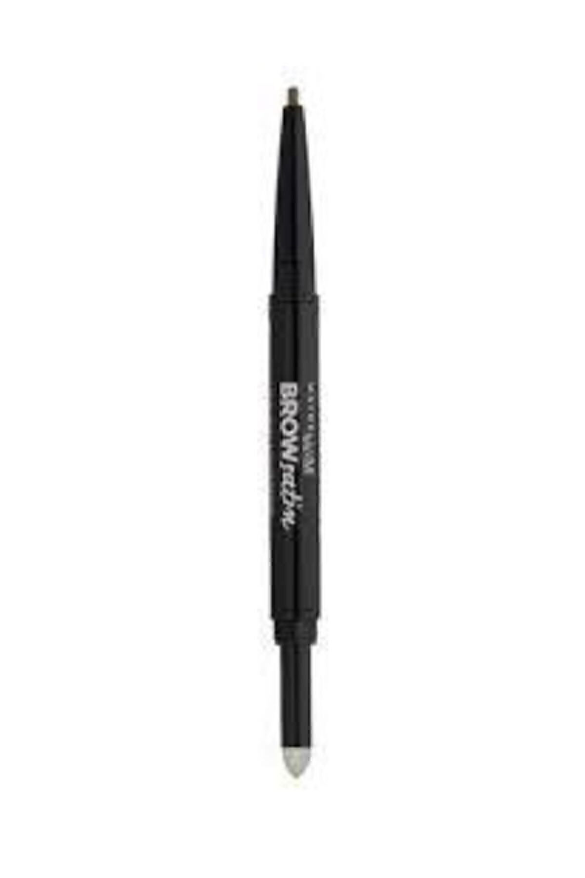 Maybelline New York Çift Taraflı Koyu Sarı Kaş Kalemi - Brow Satin Smoothing Duo Dark Blond 3600531087371