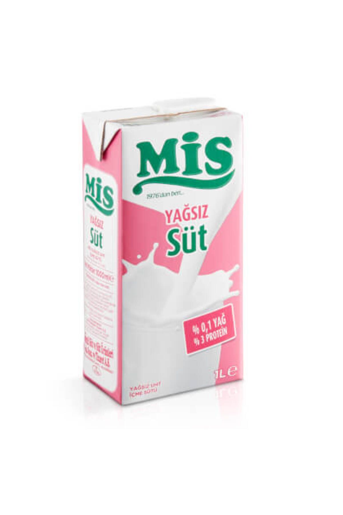 Mis ( 2 ADET ) Süt Uht Yağsız 1 Lt