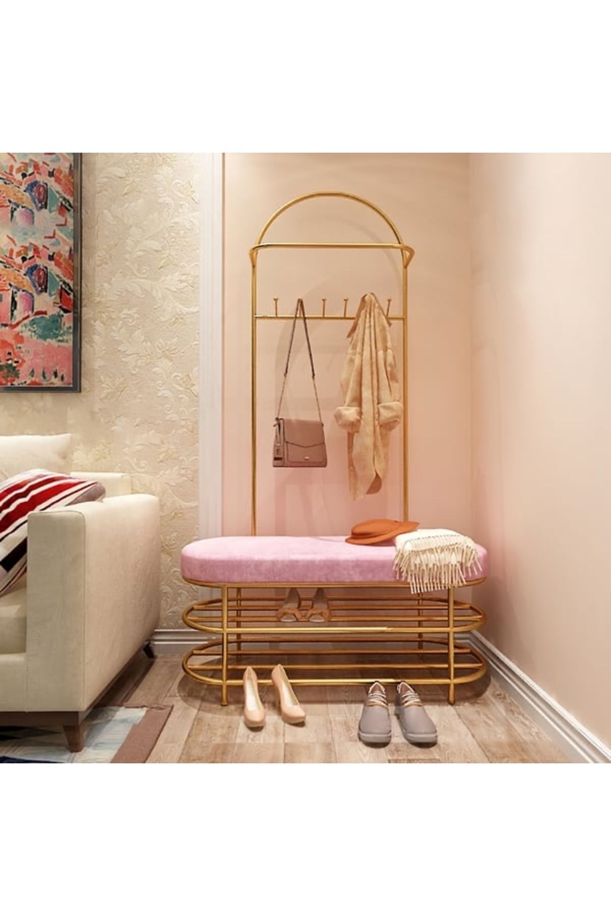 larissa design Ayakkabılık bench