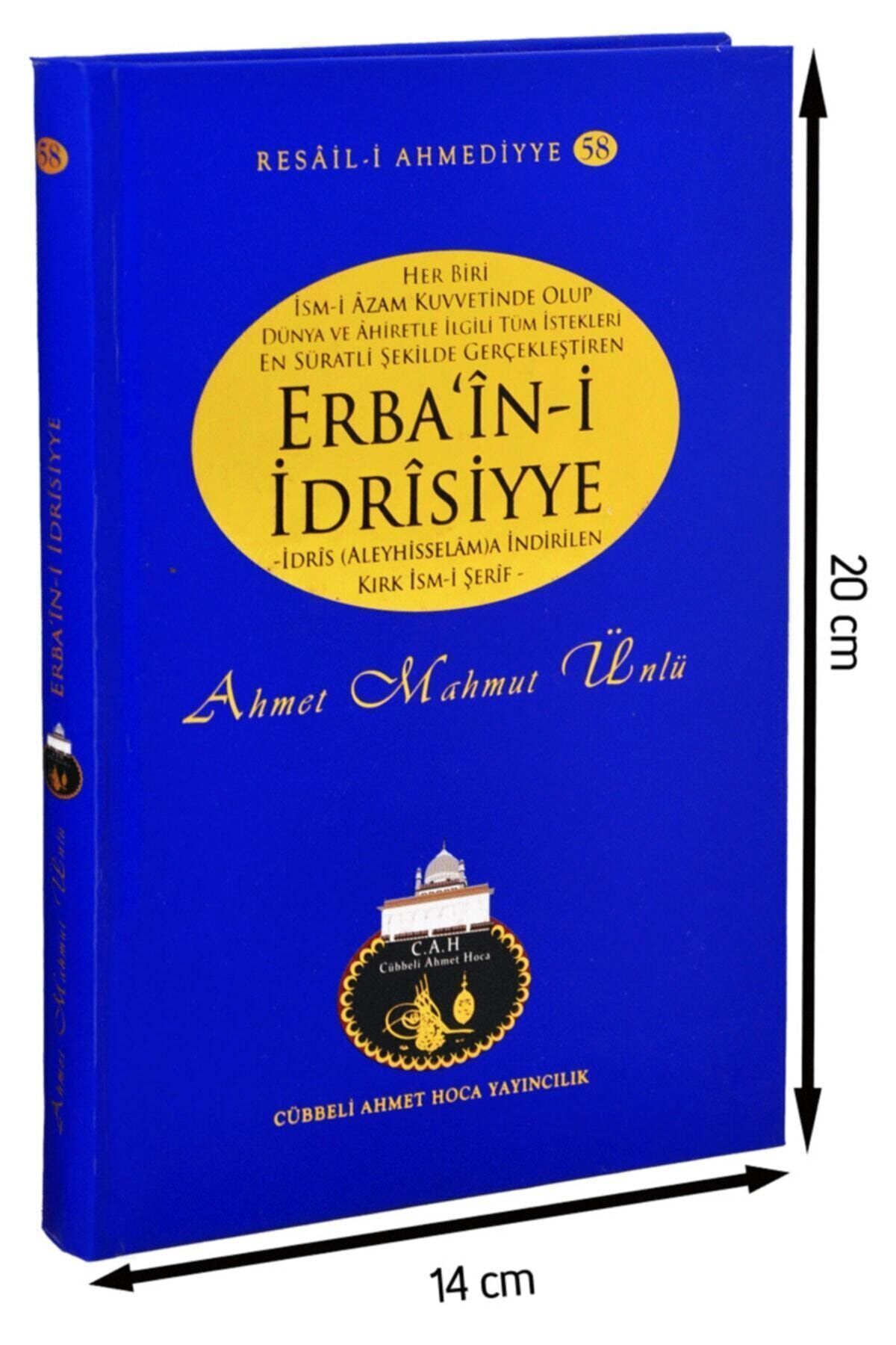 Genel Markalar Cübbeli Ahmet Hoca Erbaini Idrisiyye Kitabı-1158