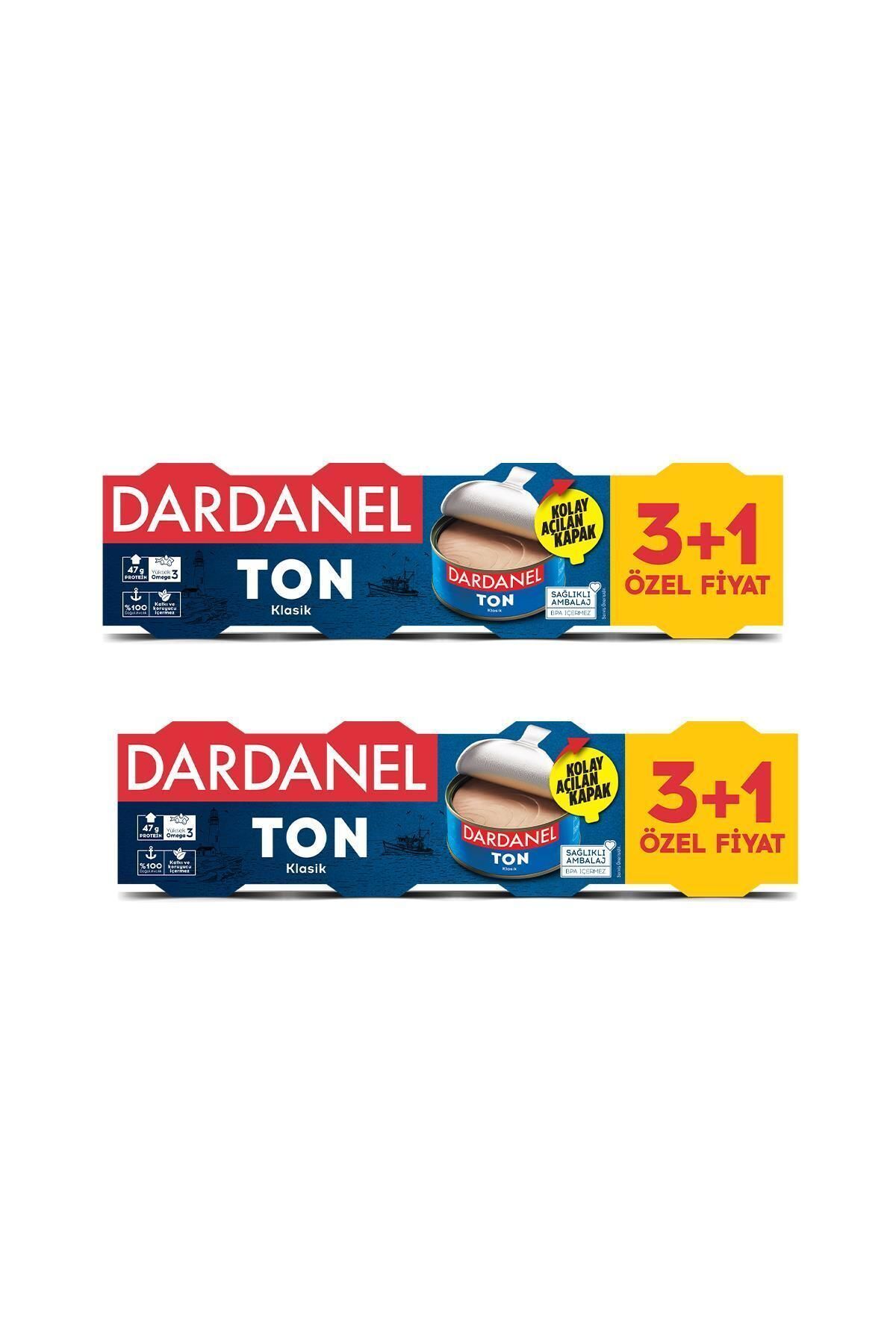 Dardanel Klasik Ton balığı 4x75 gr 2'li