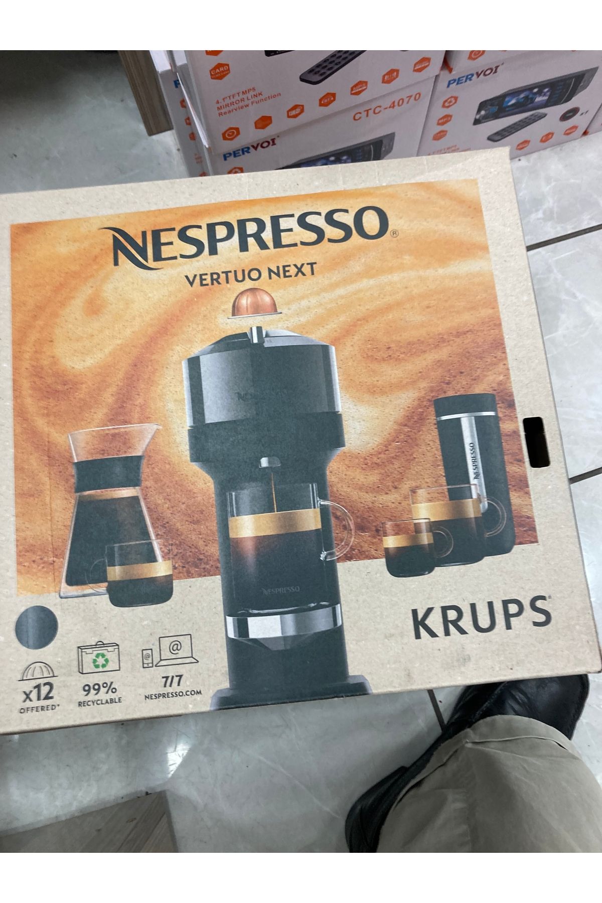 abara Nespresso  VERTUO NEXT  kahve makinesi