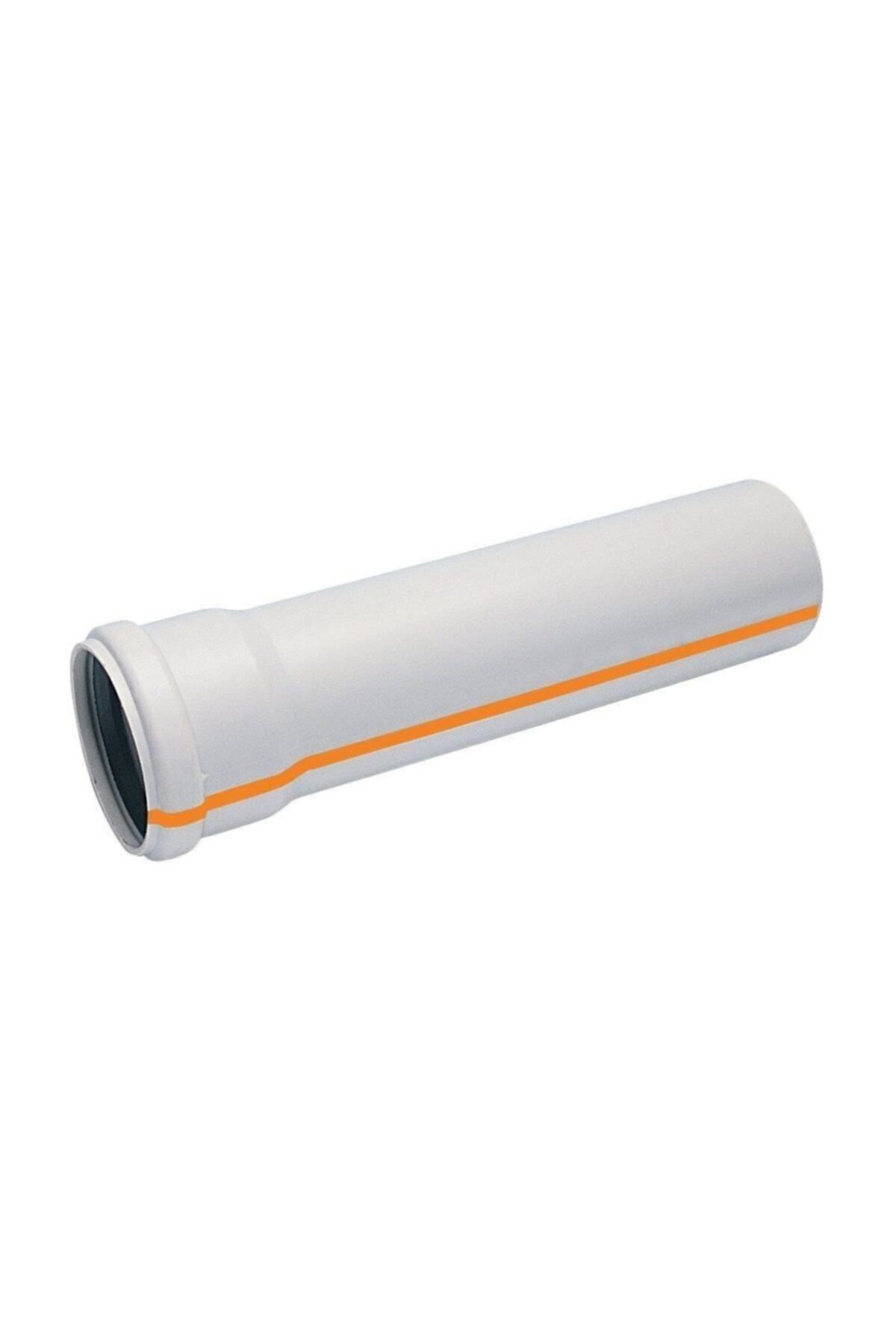 HIRDAVATÇIM06 50X250 PVC BORU 50'LİK 25 CM PİMAŞ ATIK SU BORUSU 2 ADET