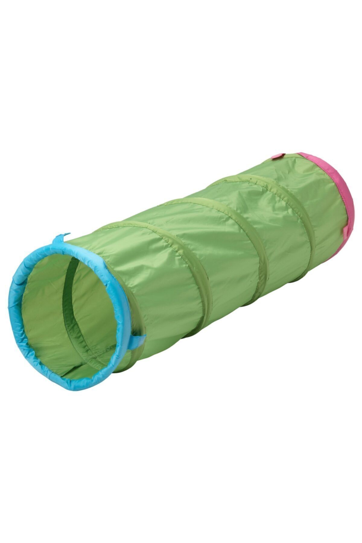 IKEA Busa Çocuk Oyun Tüneli Polyester Kumaş 126 Cm Mavi Yeşil