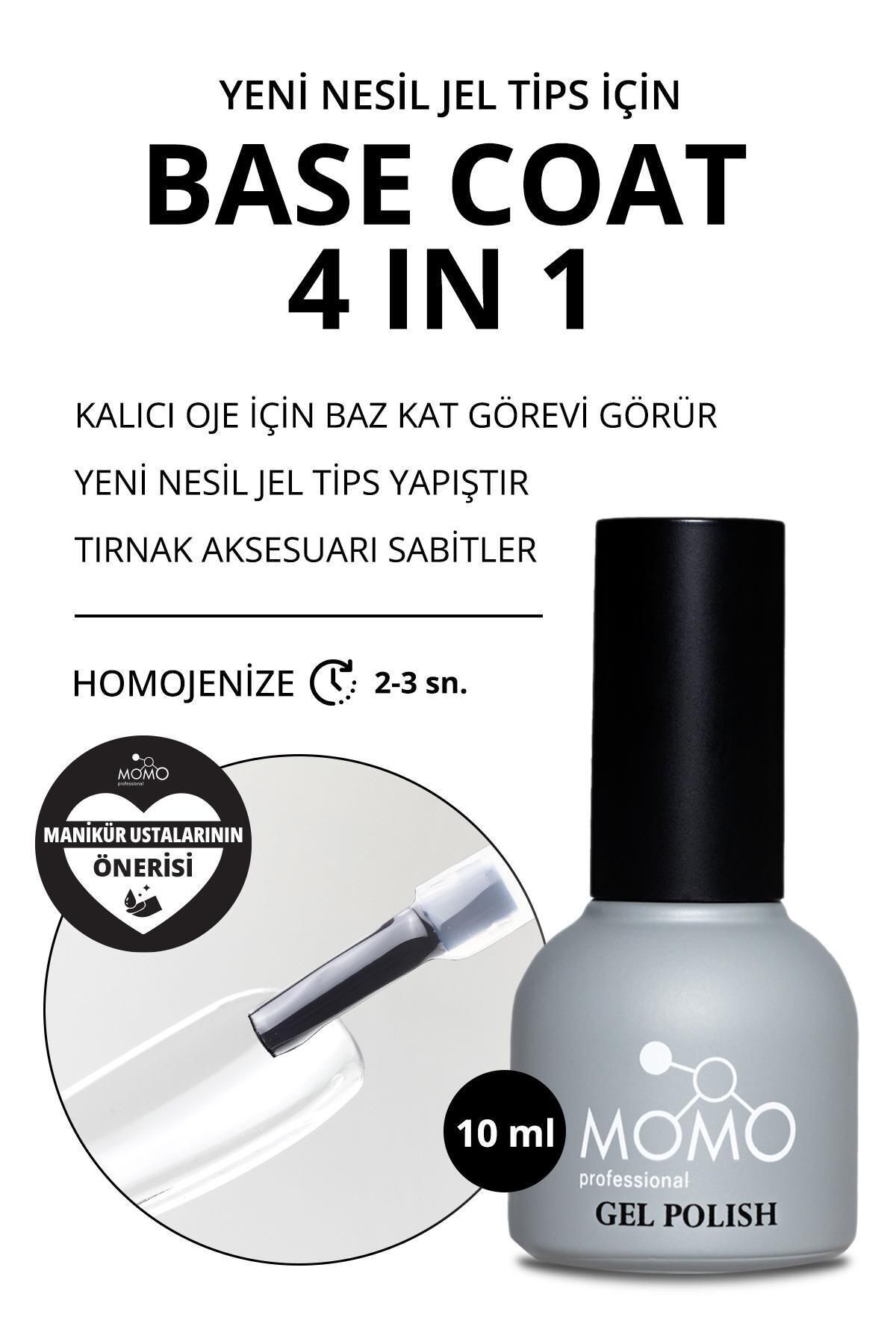 MOMO professional Base Coat 4 In 1, 10 ml