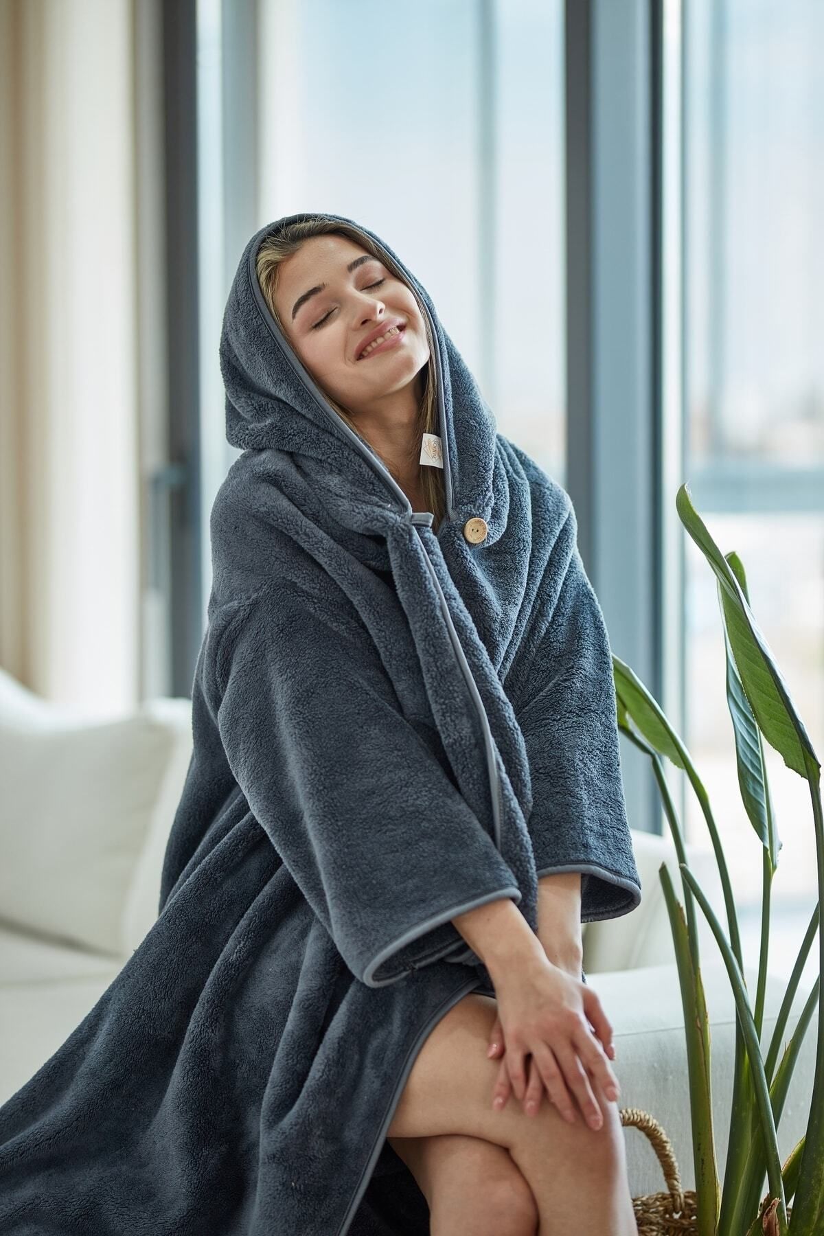 cakka Peluş Wellsoft Giyilebilir Battaniye /blanket