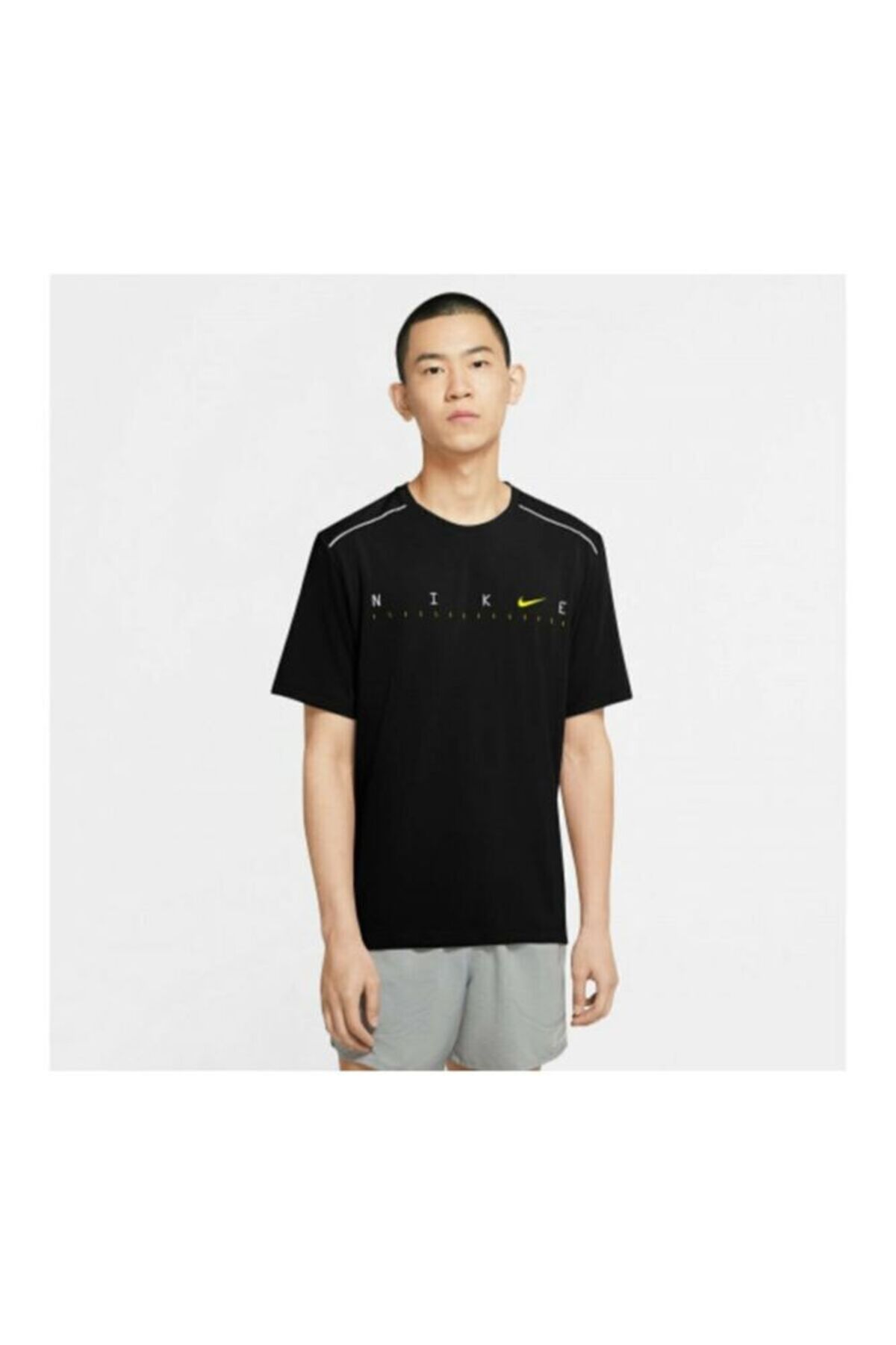 Nike M Nk Dry Mıler Ss Tech Ff Nfs Erkek Tişört Dd1585-010