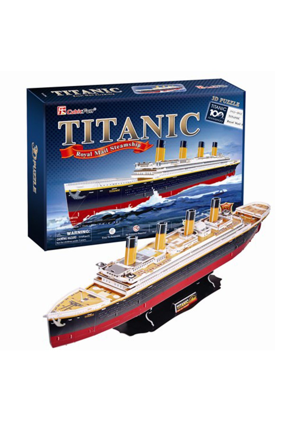 Cubic Fun 3d 113 Parça Puzzle Titanic Gemisi