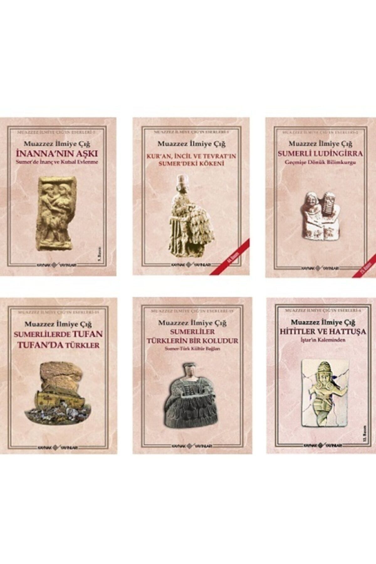 Genel Markalar Muazzez Ilmiye Çığ / 6 Kitap Set - Inanna'nın Aşkı - Sümerli Ludıngırra - Hititler Ve Hattuşa