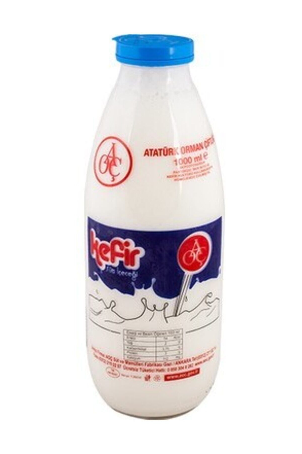 Atatürk Orman Çiftliği Doğal 1 Lt Cam Şişe Kefir