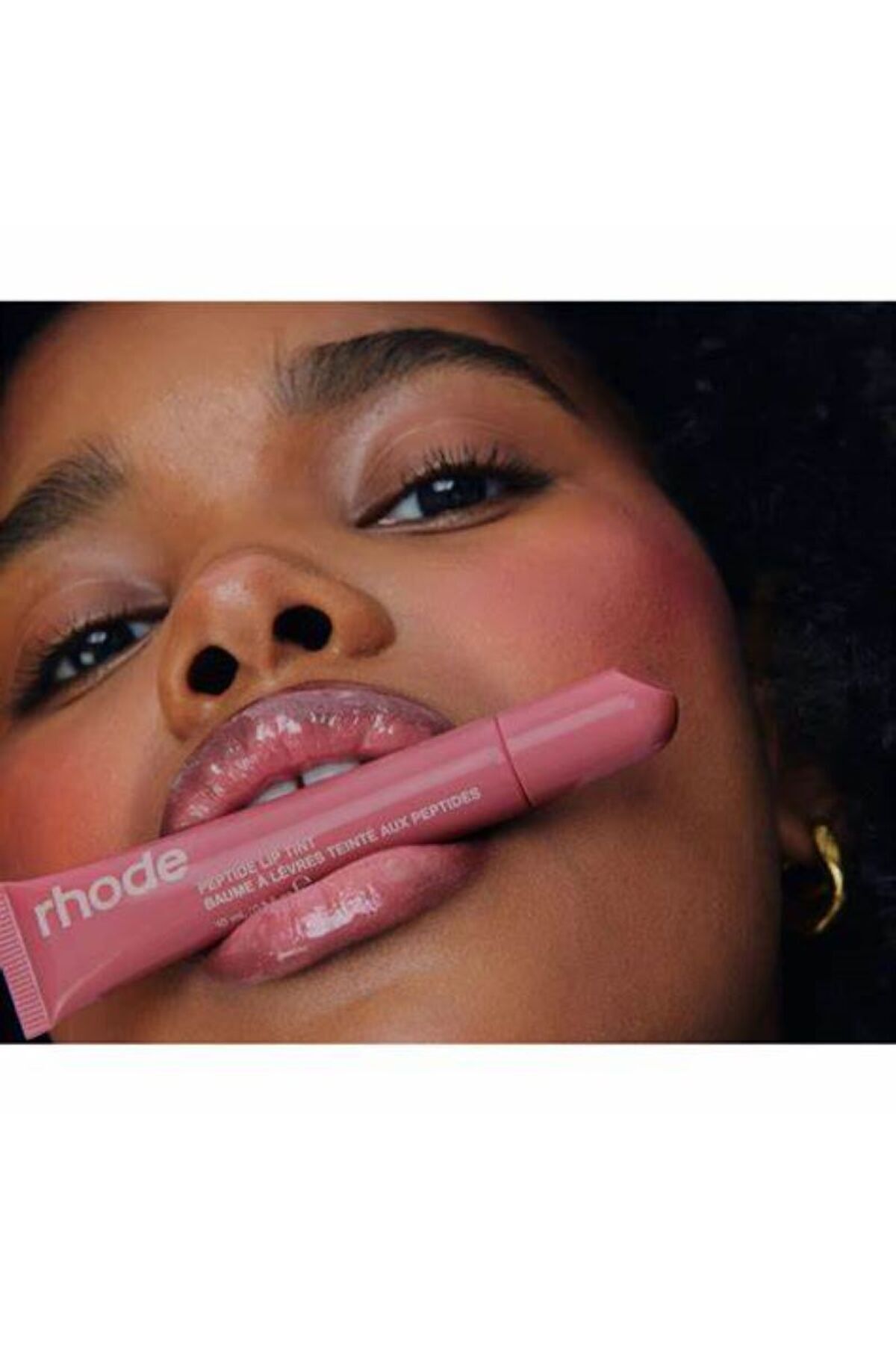 rhode Peptıde Lip Tınt Baume A Levres Teınte Aux Peptıdes Salty Tan Lip Balm 10 ml