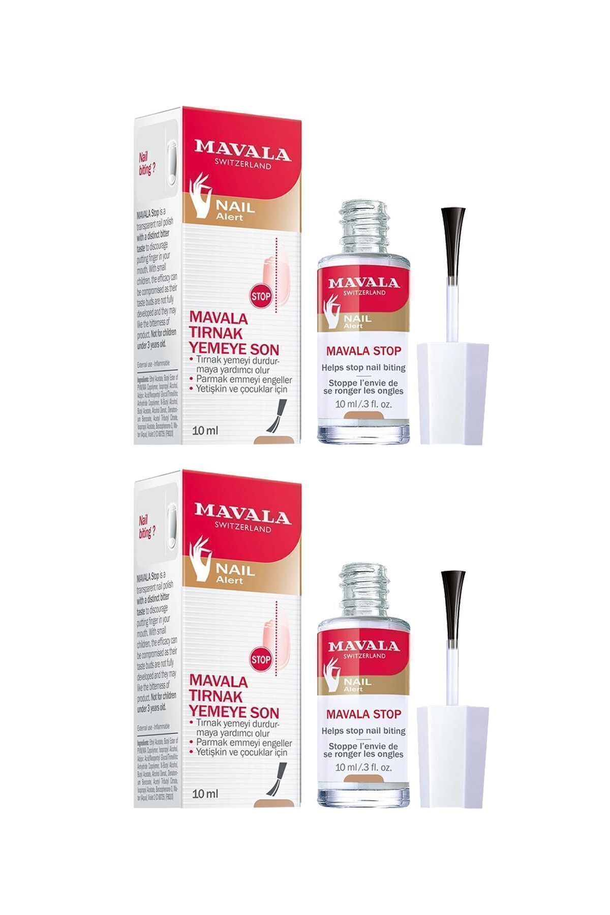 Mavala Stop Tırnak Yeme Önleyici 10 ml 2 Adet