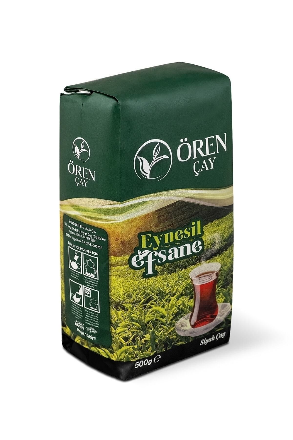 ÖREN ÇAY Eynesil Efsane 10 Kg ( 500 gr X 20 Paket ) %100 Doğal, %100 Eynesil Çay