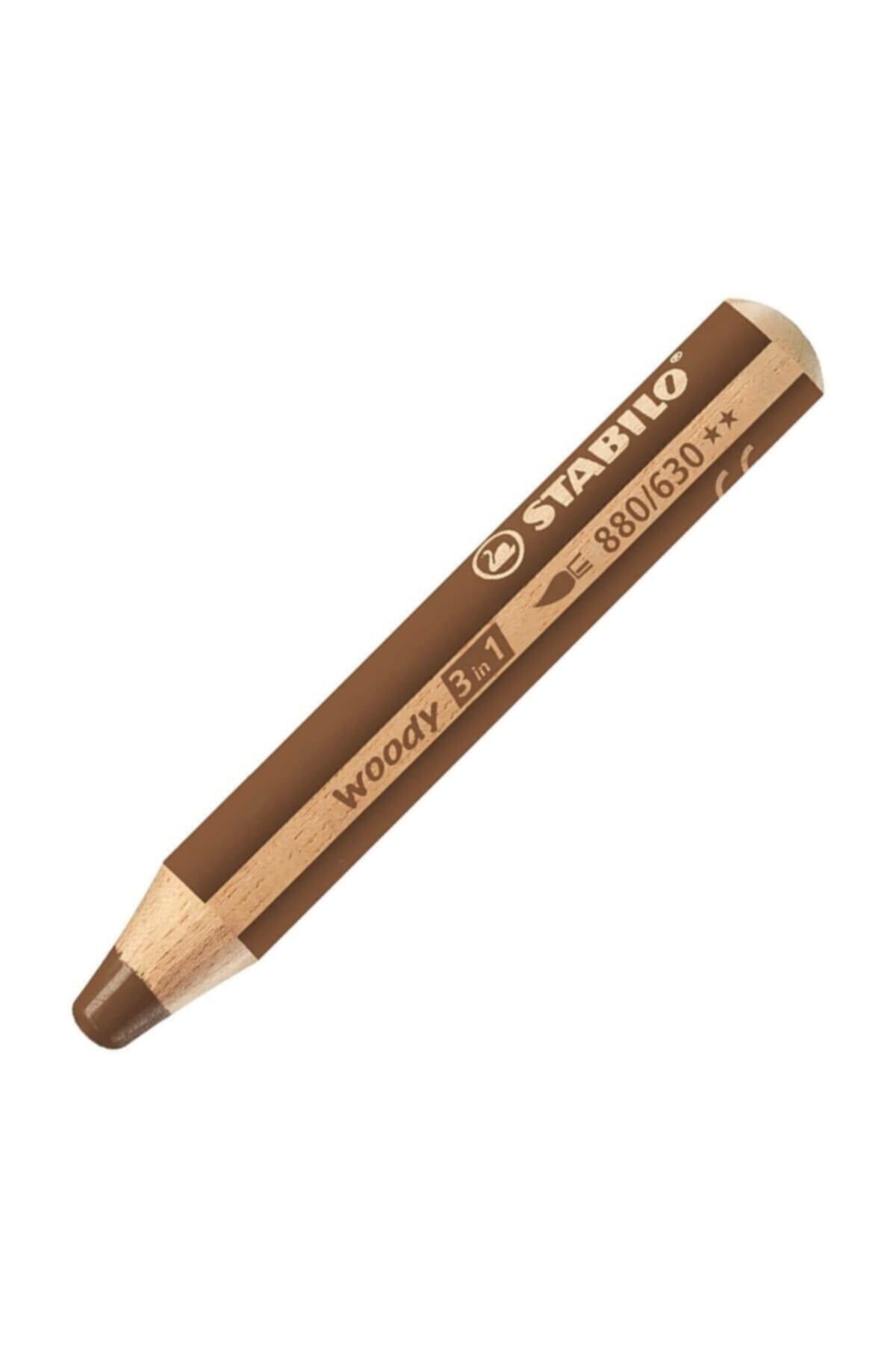 Stabilo Kahverengi Woody 3 In 1 Yağlı Pastel Boya Kalemi  880-630