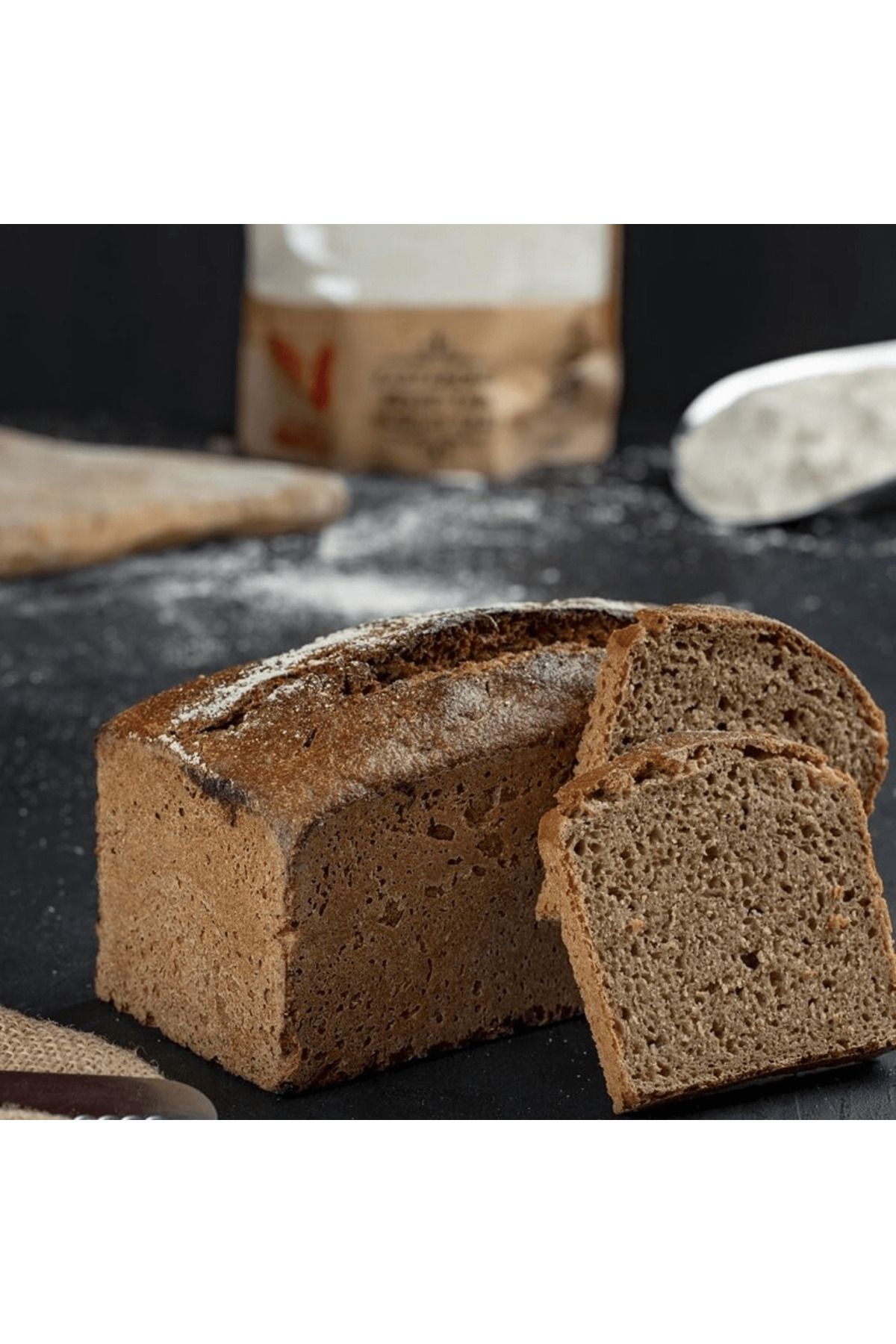 Siyez Evi Ekşi Mayalı Siyez Ekmeği Sade 1 kg