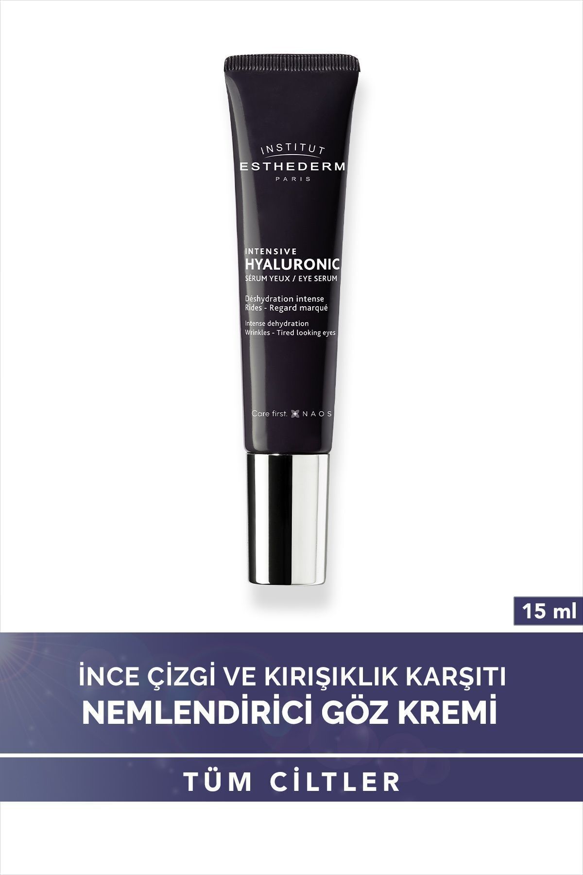 INSTITUT ESTHEDERM Intensive Hyaluronic Eye Serum İnce Çizgi ve Kırışıklık Karşıtı Dolgunlaştırıcı Göz Kremi 15ML