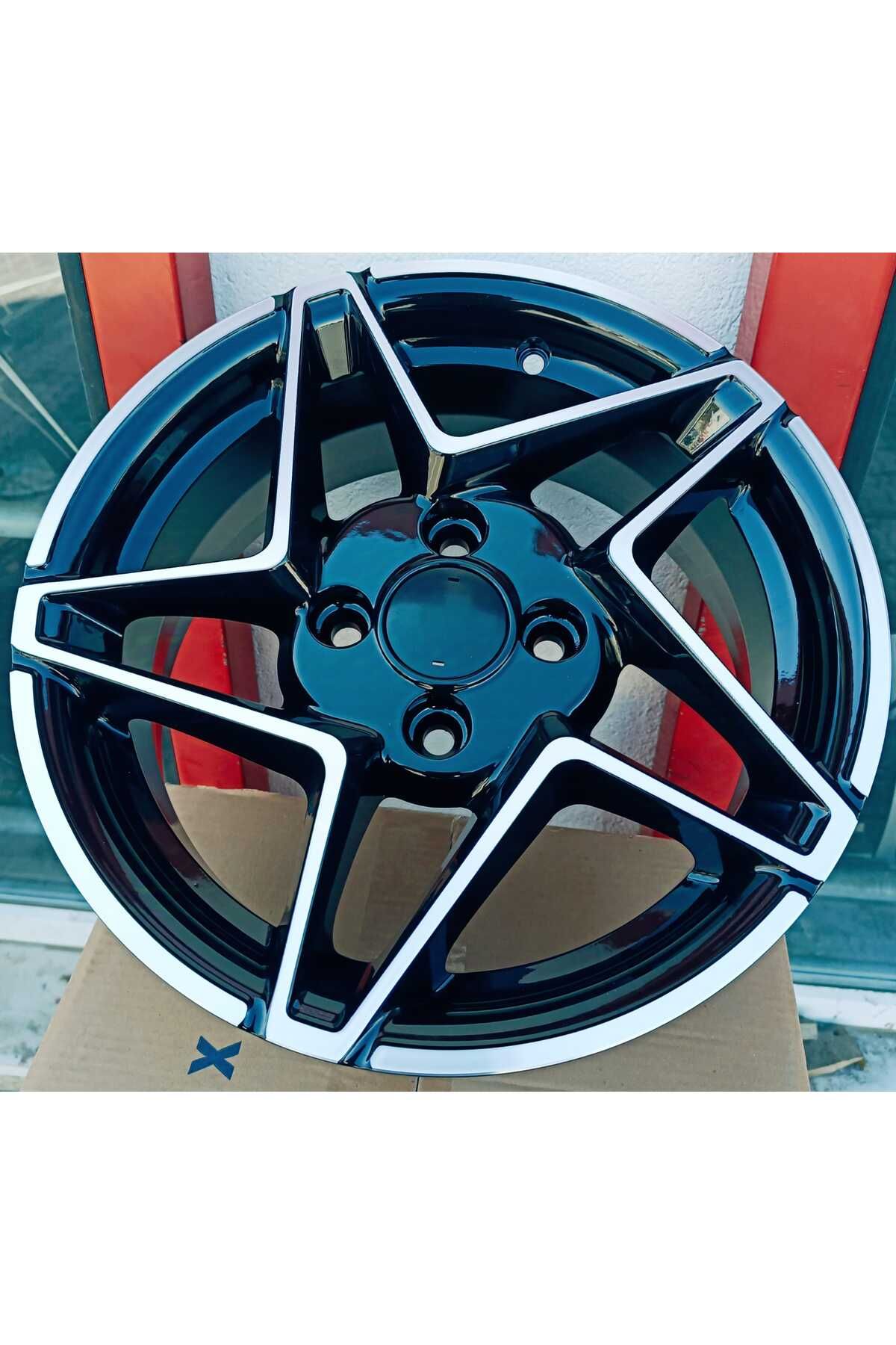 RC JANT-İCON-6.0X14 4X100 14* ET.35 CB.67.1 BLACK  JANT-4 ADET