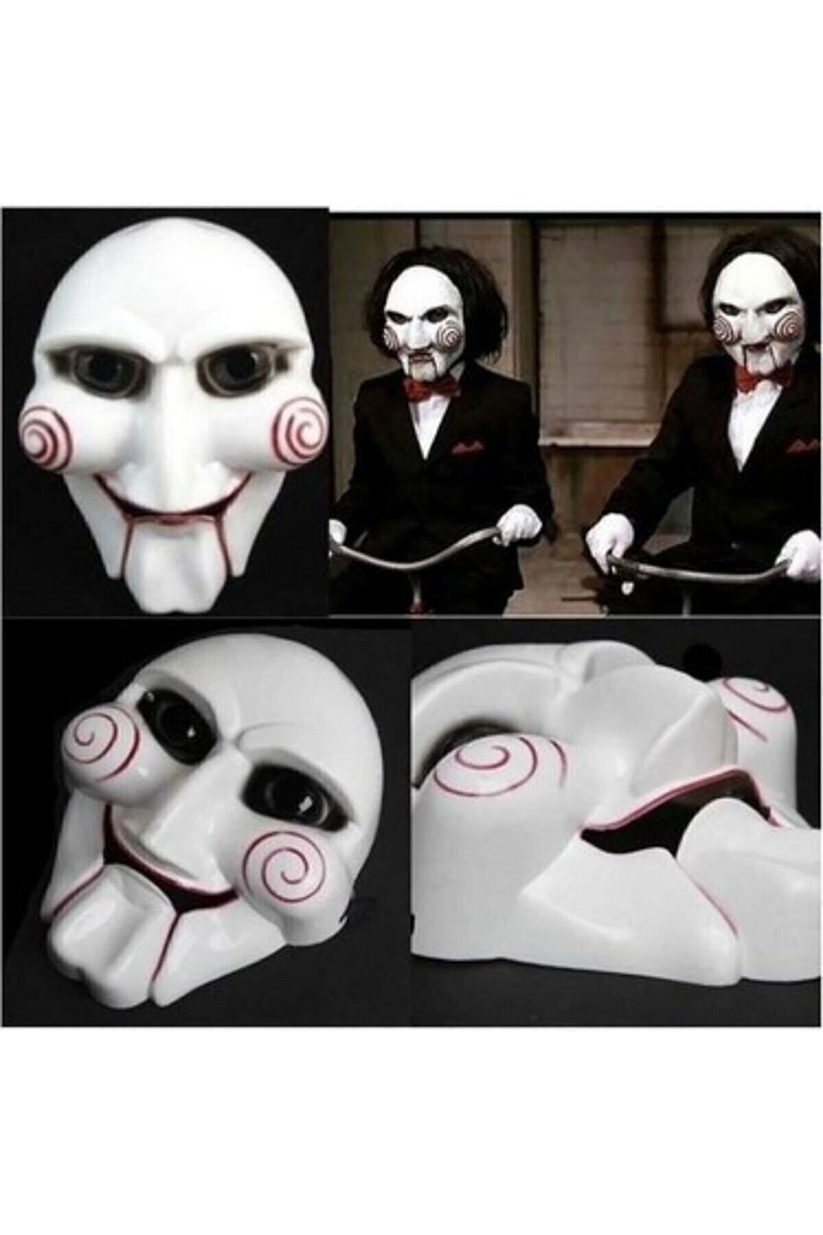 Yağmurella Testere Filmi Yüz Maskesi Ilginç Halloween Kostüm Korku Maskesi