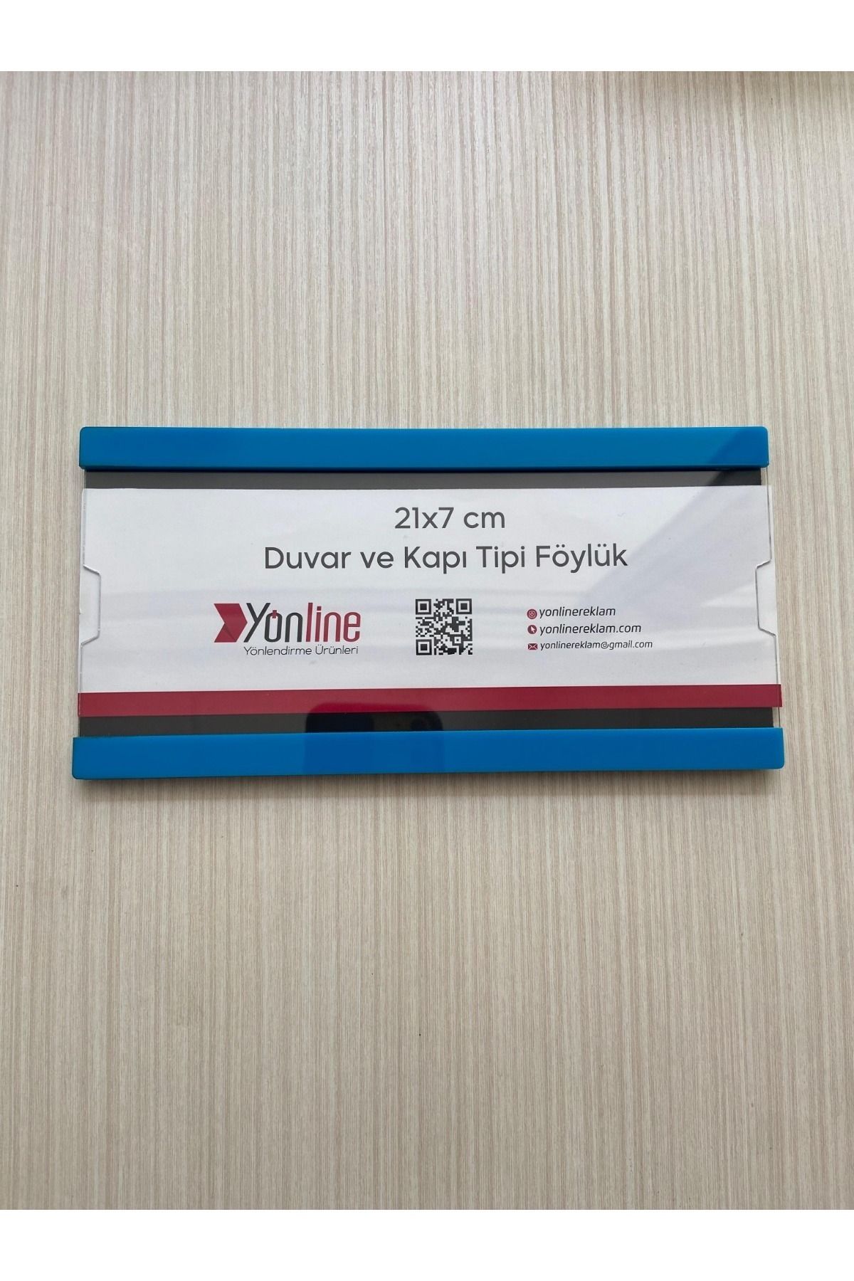 Yönline Okul Sınıf Kapı Isimliği Kapı Ve Duvar Tipi Kolay Değiştirilebilir A4 1/3 Föylük Siyah Tabanlı