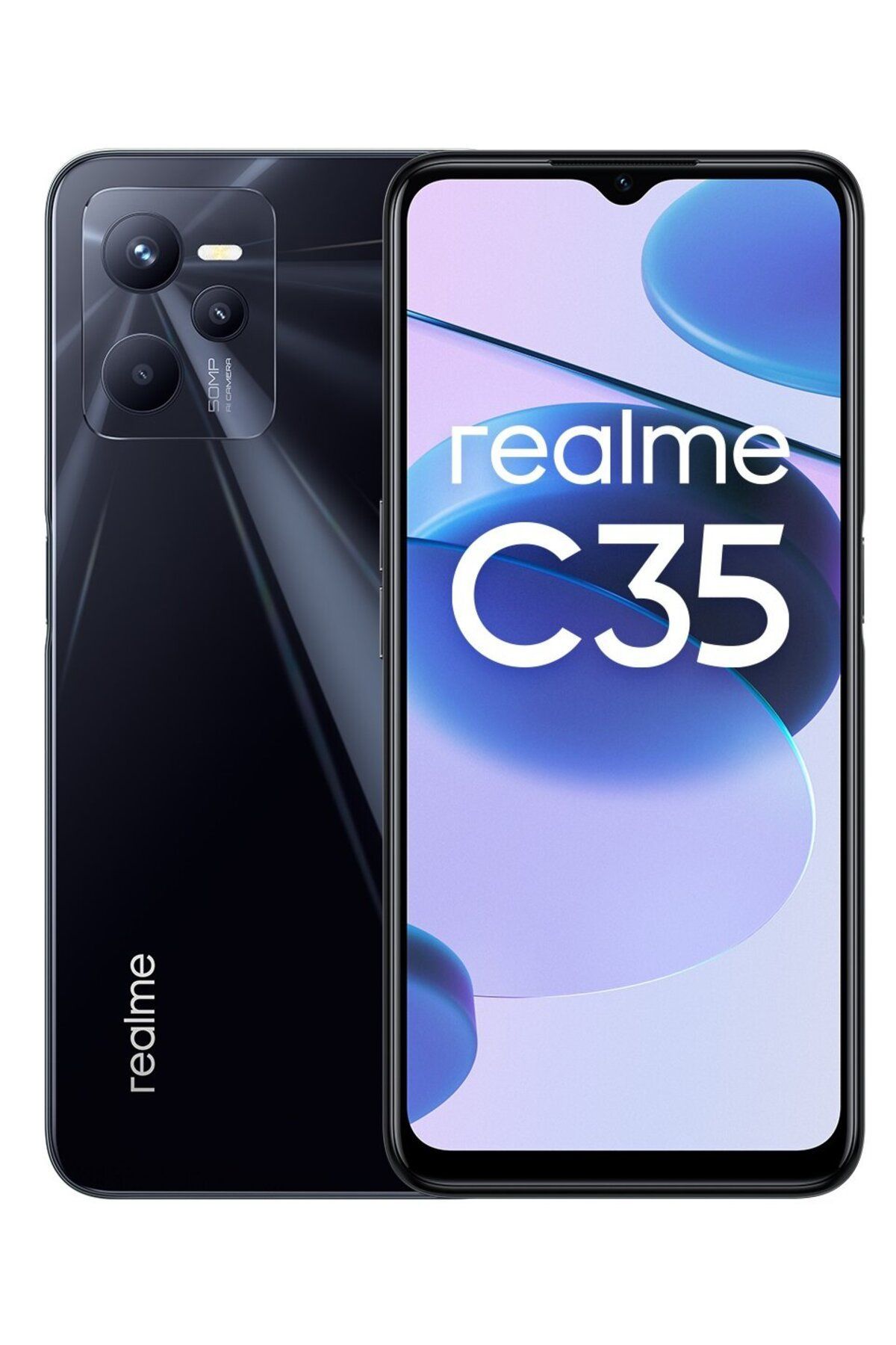 realme C35  4GB RAM 128GB HAFIZA AKILLI CEP TELEFONU (İthalatçı Garantili)
