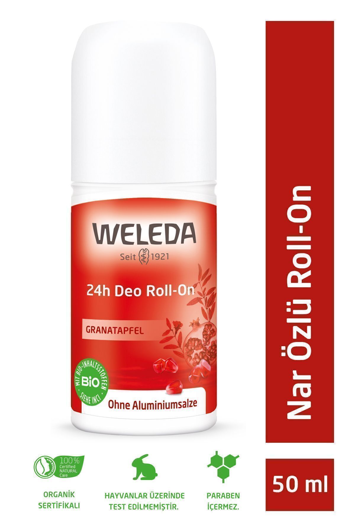 Weleda Granatapfel Roll On Deodorant 50 ml