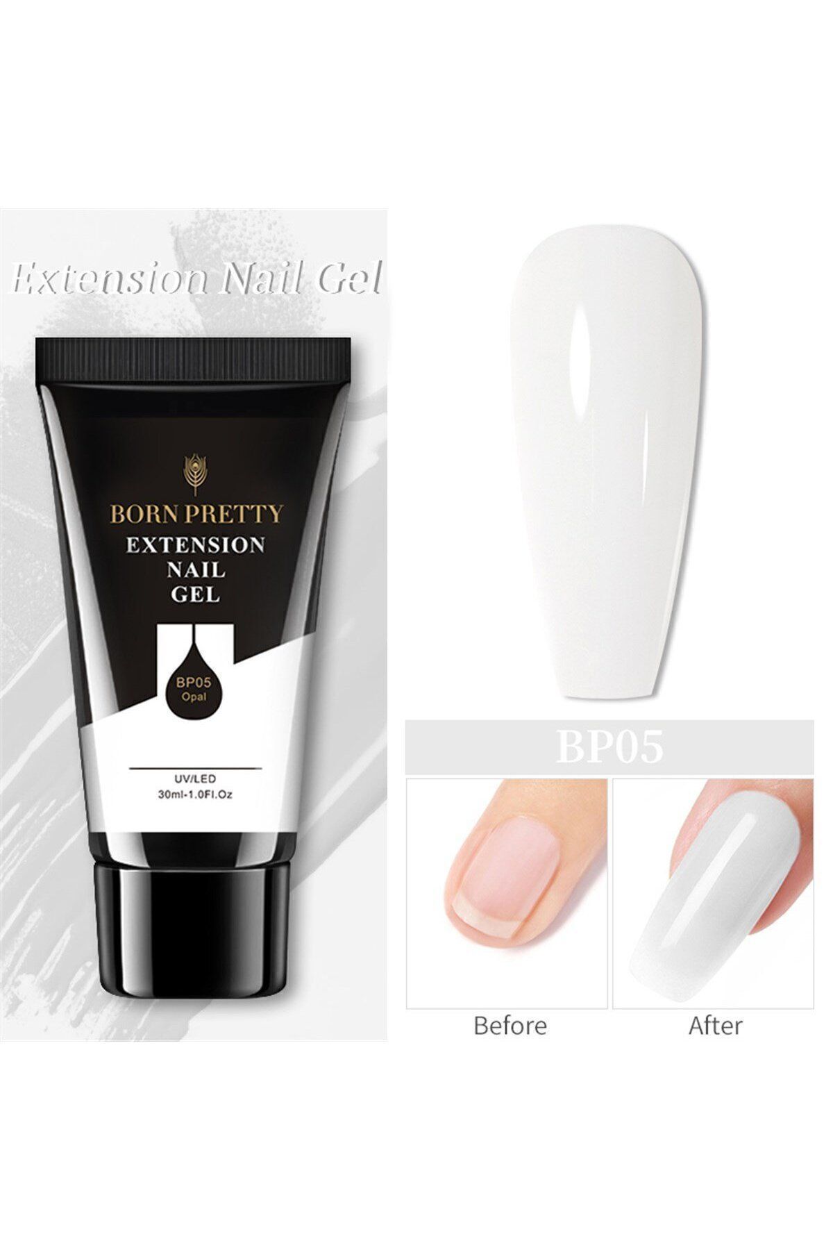 Born Pretty Tırnak Uzatma Poly Jel Opal (50050-5)