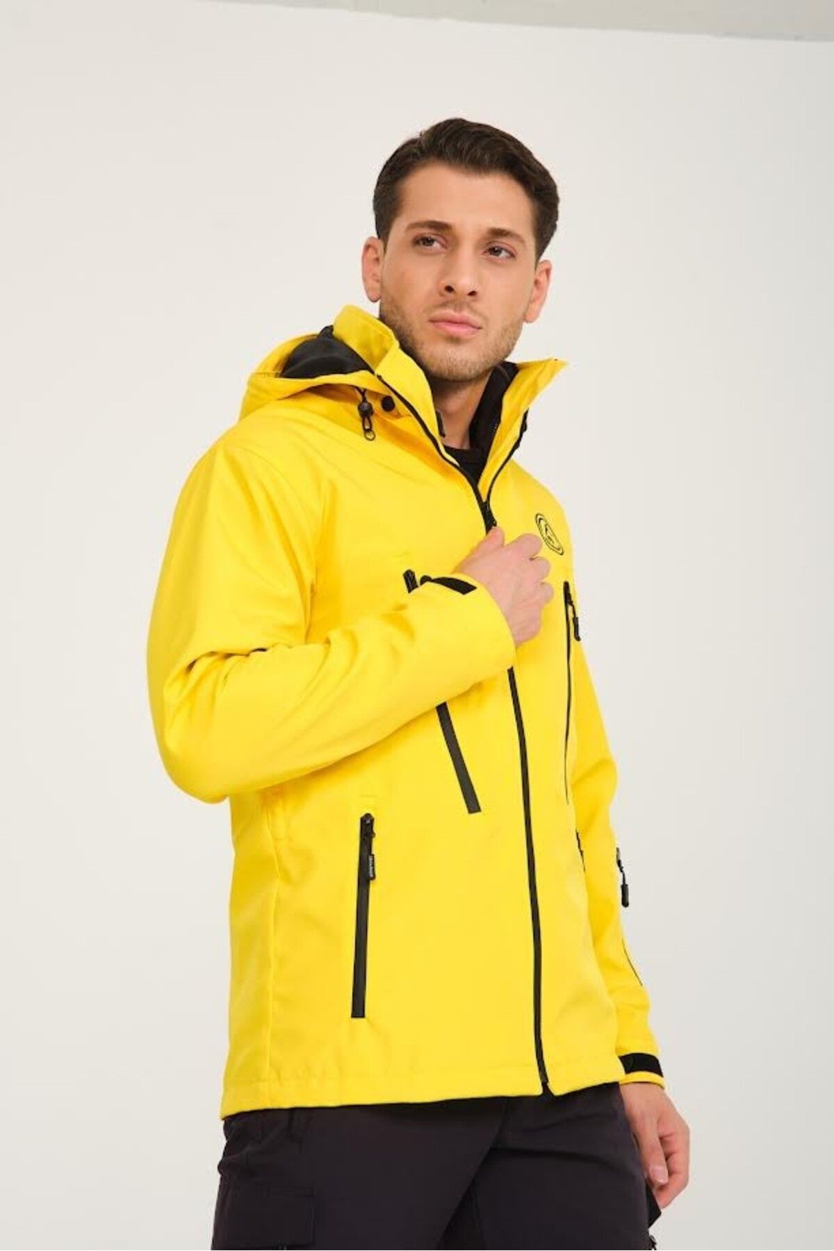 Q Steinbock Q & Steinbock XANADU 3+1 RAIN JACKET YELLOW