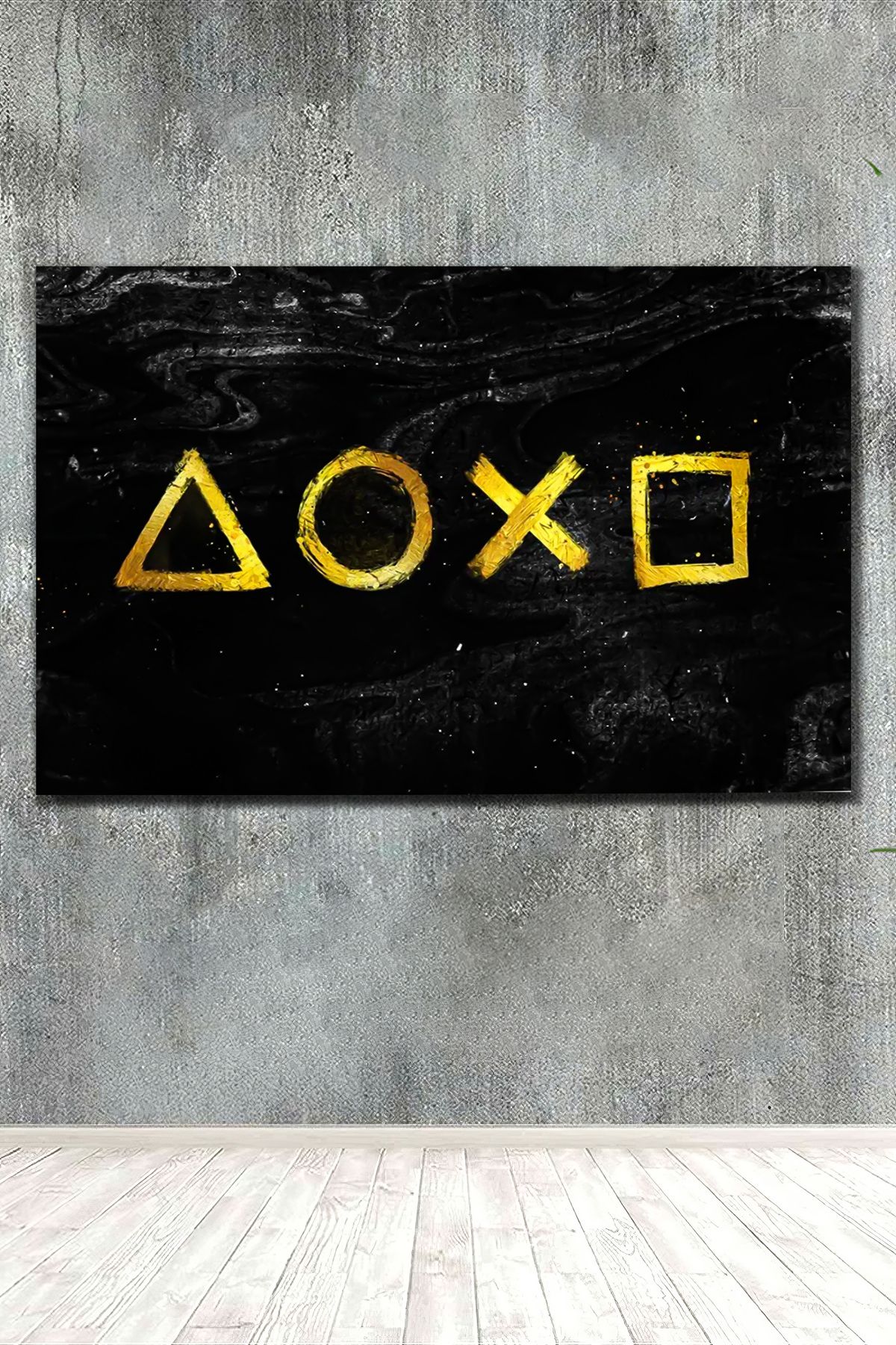 PrintiesPlus Playstation Console İcons Kanvas Tablo