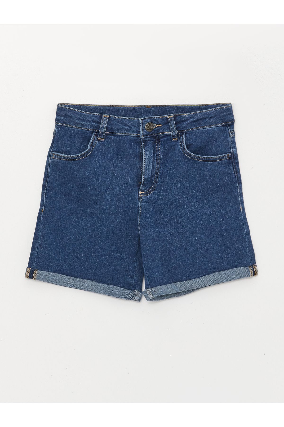LC Waikiki Basic Kız Çocuk Jean Şort