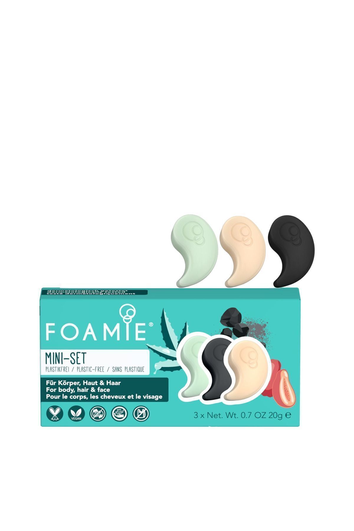 Foamie Mini Set Travel Size Shampoo Bar
