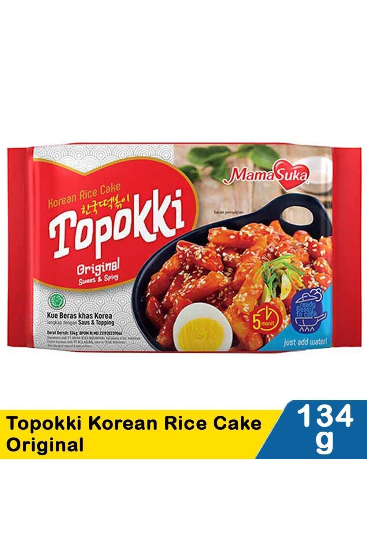 Mamasuka Topokki Original 134gr
