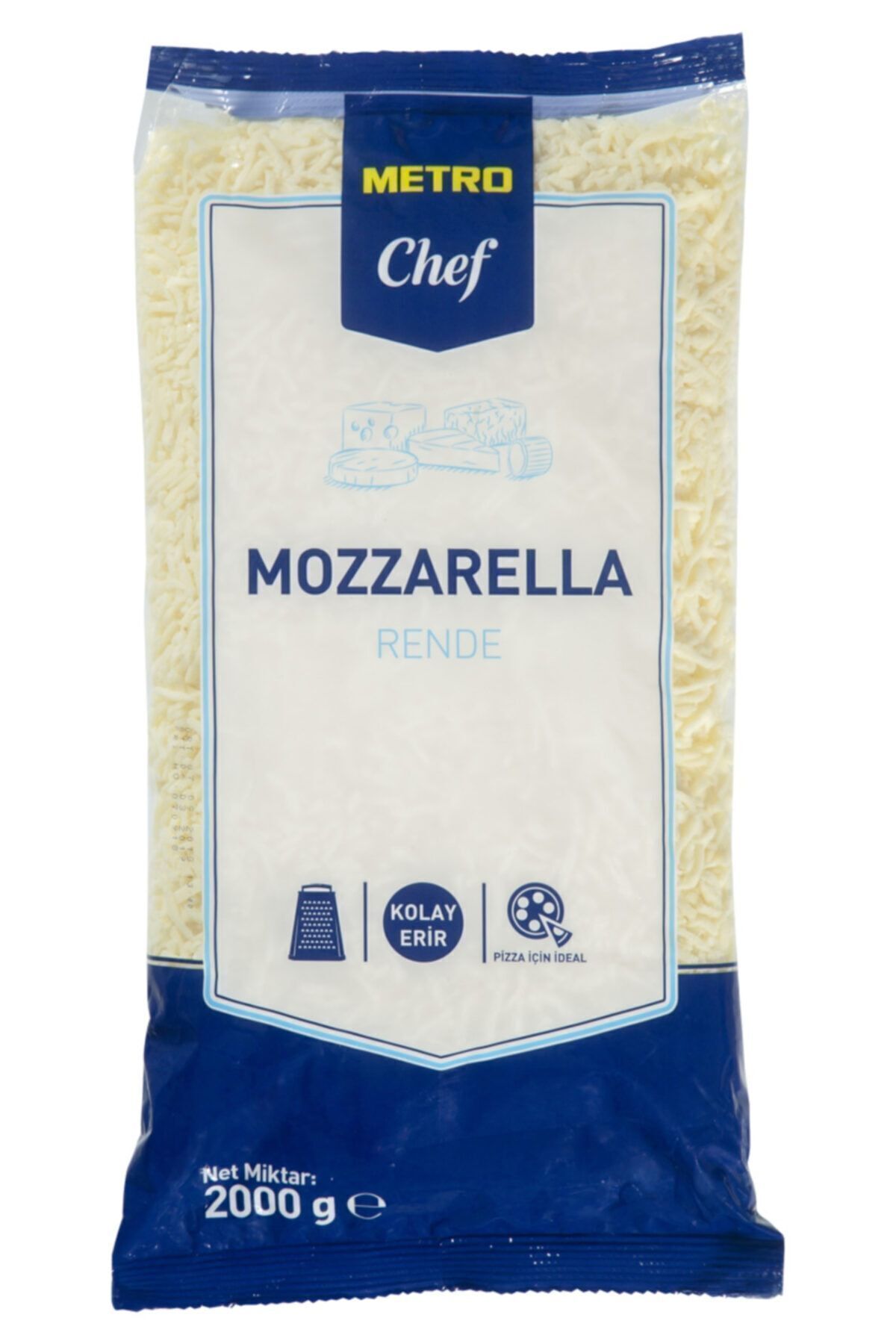 Metro Chef Rende Mozzarella 2 kg