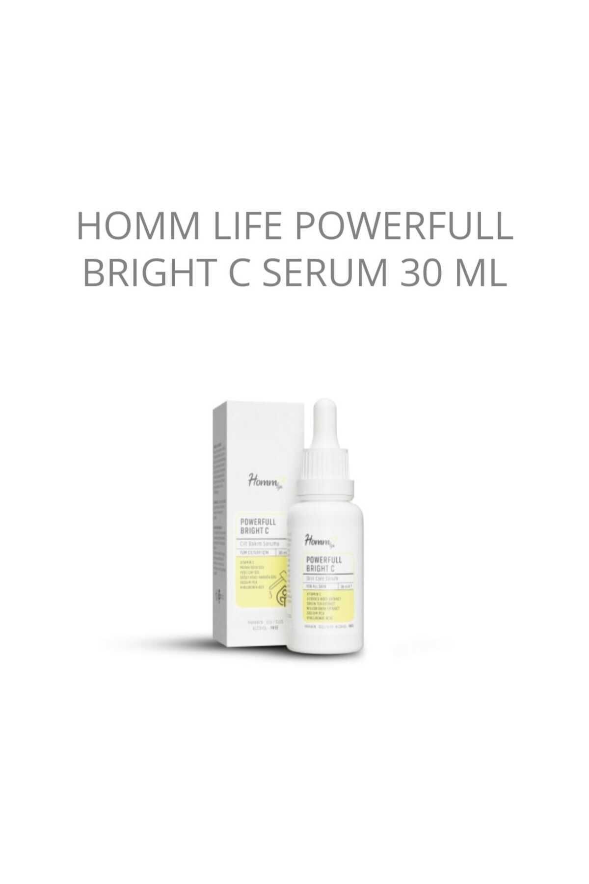 Homm Bitkisel "aydınlık Ve Parlak Bir Cilt Için: Powerful Bright C Serum!"