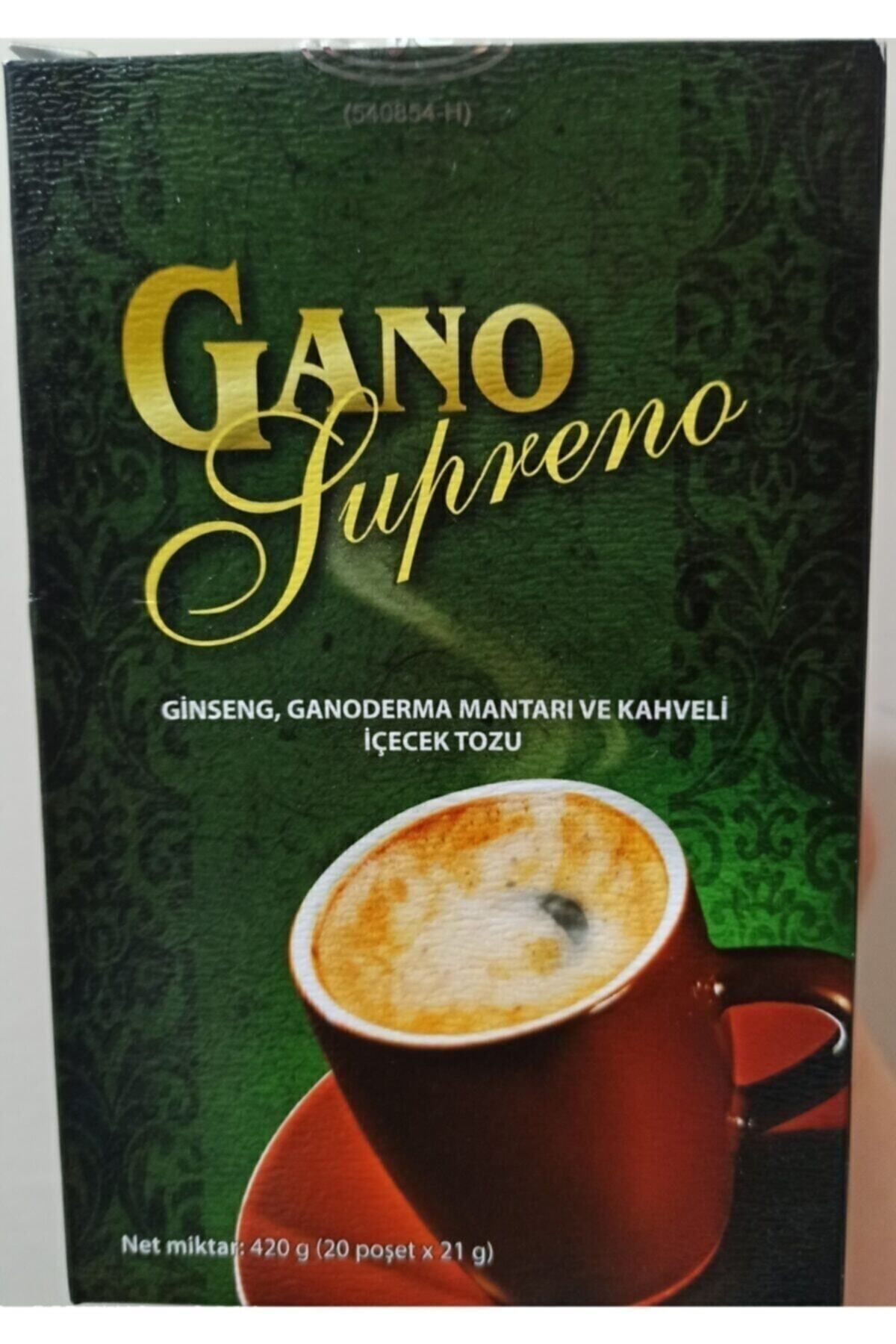 GanoExcel Gano Supreno 20 Poşet 21gr Kahve