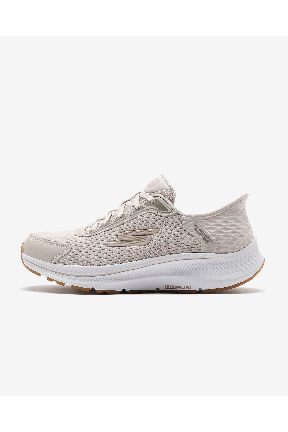 Skechers Go Run Consistent 2.0 - Endure Kadın Bej Koşu Ayakkabısı 128615 Ntpk