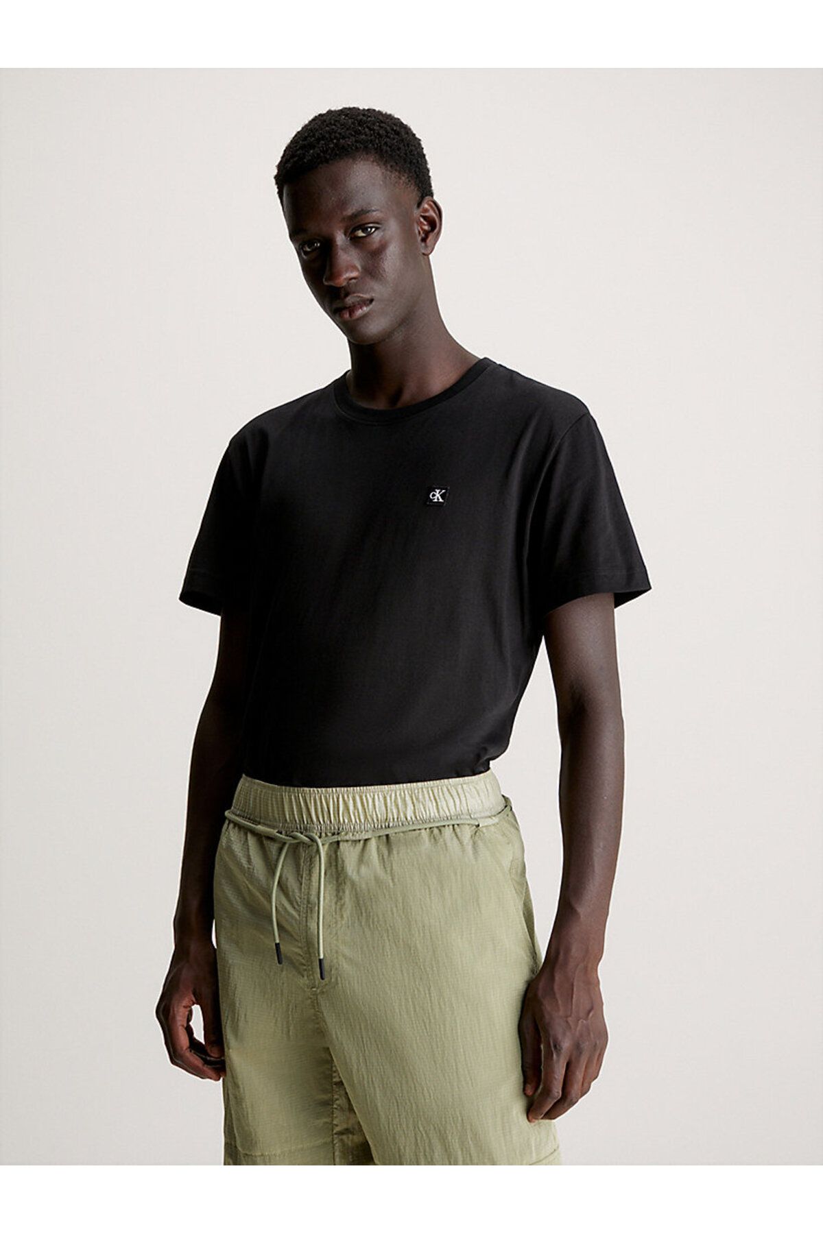 Calvin Klein Erkek Ck Embro Badge T-shirt