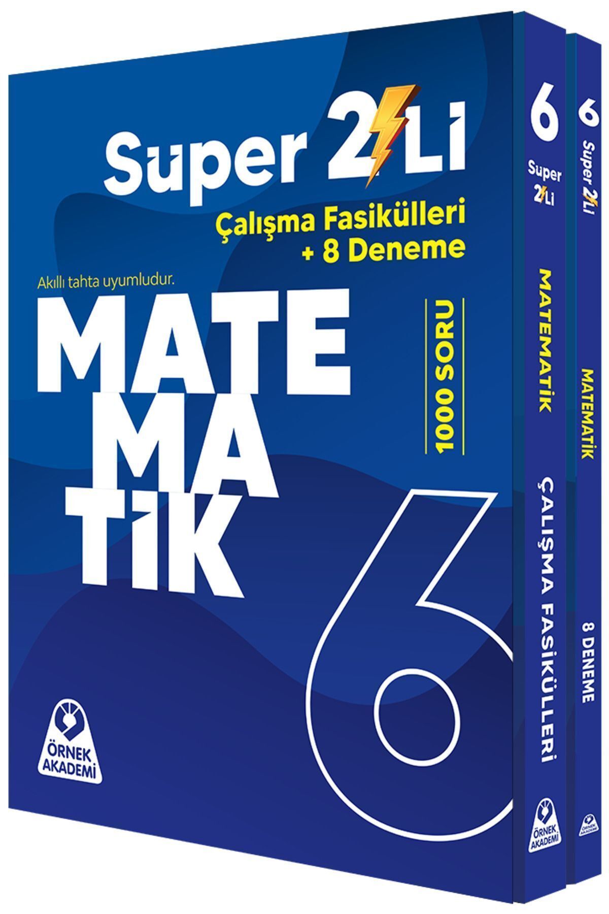 Örnek Akademi Yayınları 6. Sınıf Süper İkili Matematik Seti (2 Kitap)