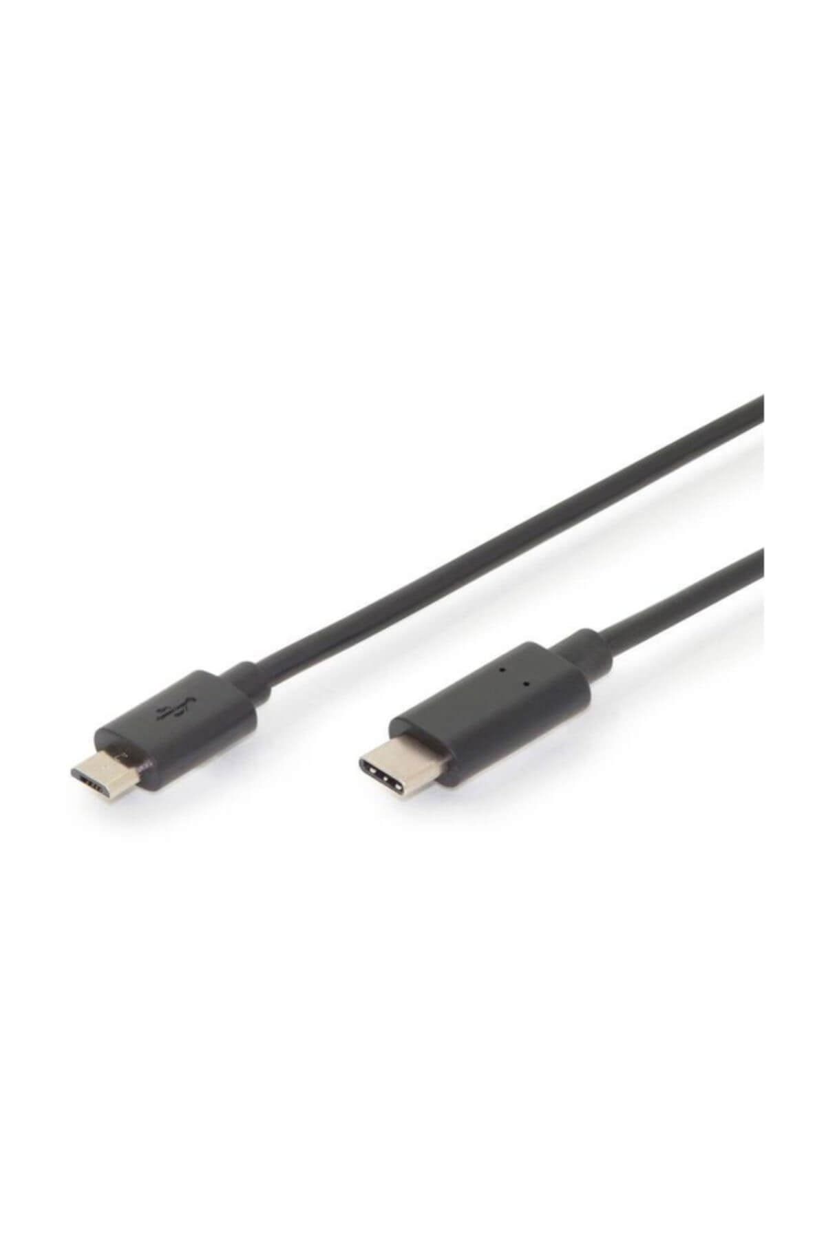 Digitus Usb Type-c Connection Cable, Type C To Micro B M/m, 1.8m, 3a, 480mb, 2.0