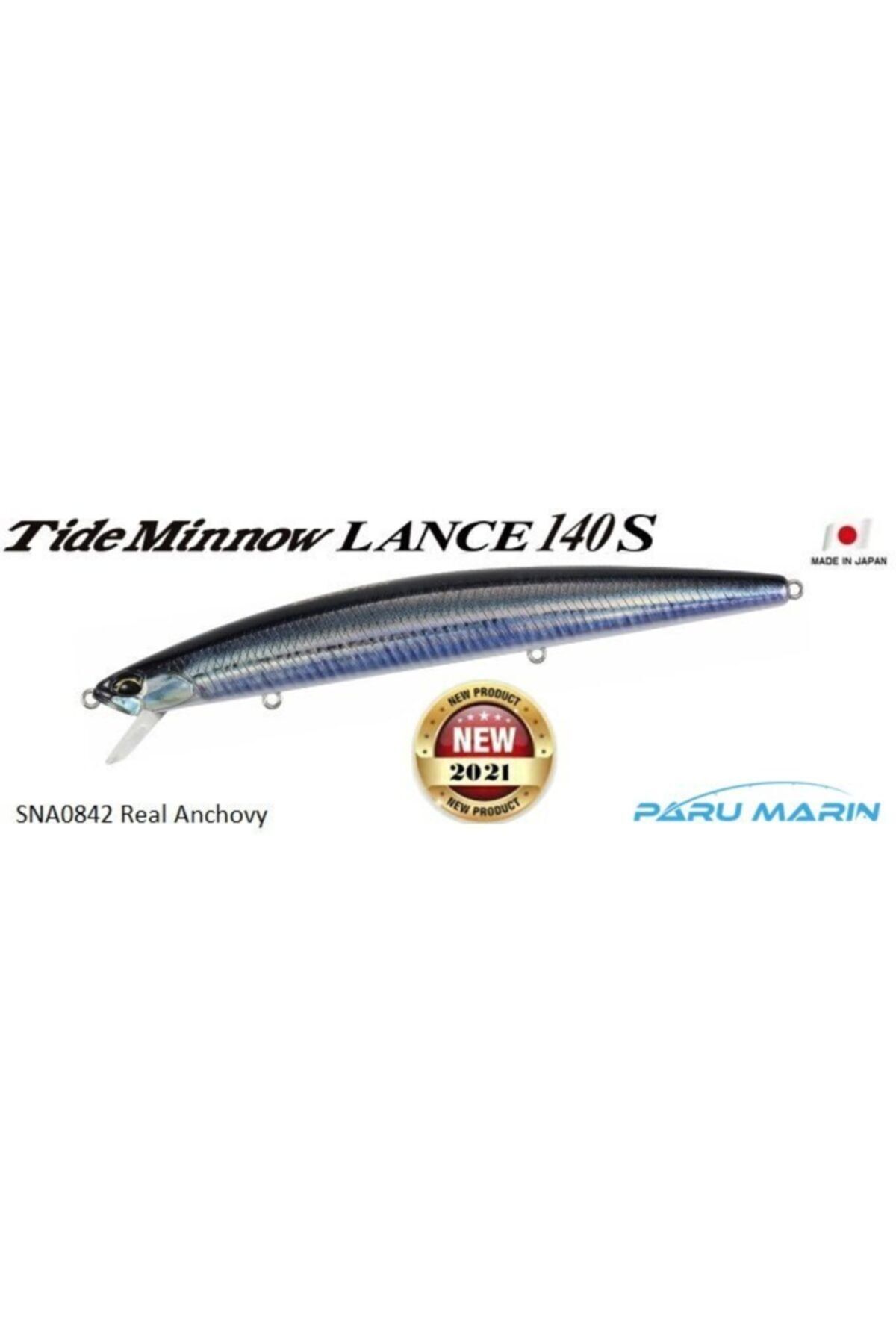 Duo Tide Minnow Lance 140s Sna0842 Real Anchovy