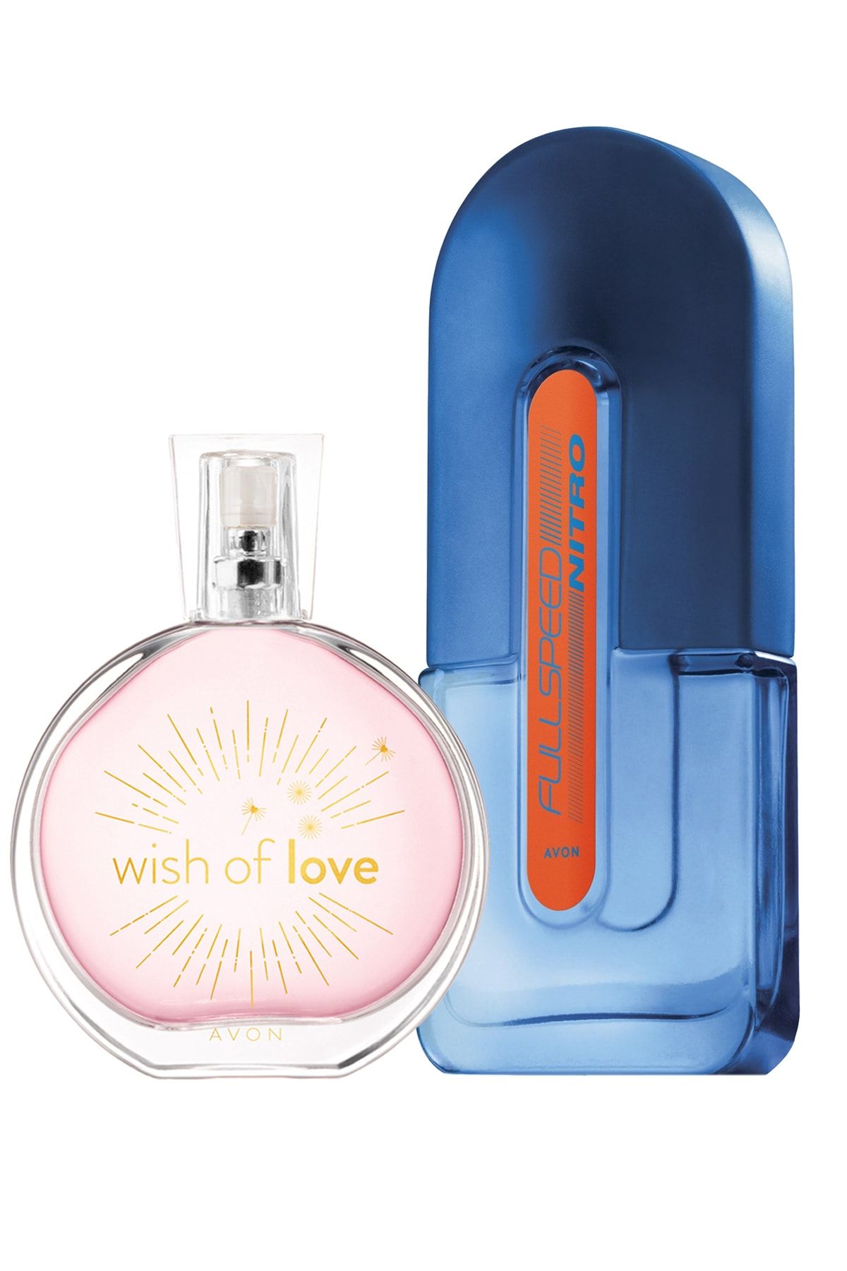 Avon Full Speed Nitro Erkek Parfüm Ve Wish Of Love Kadın Parfüm Paketi