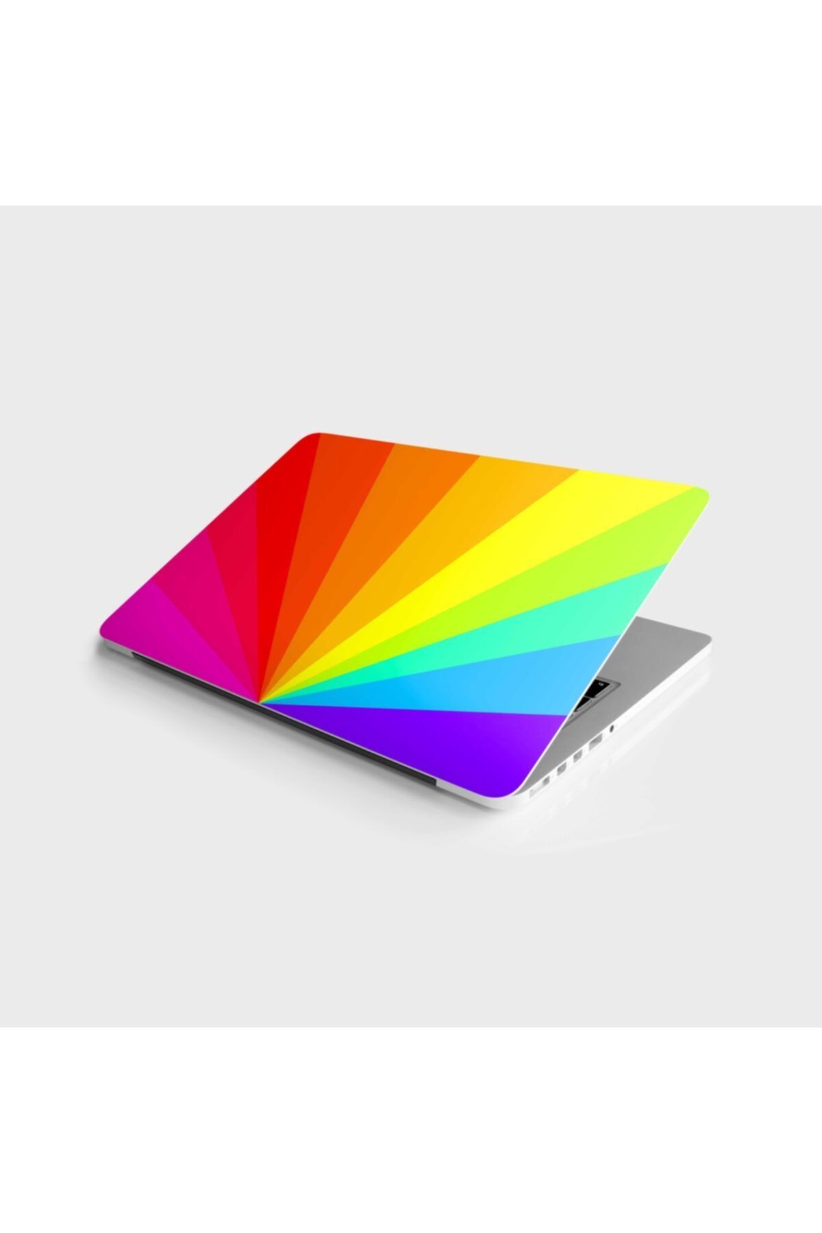 StickerArt Laptop Sticker Bilgisayar Notebook Pc Kaplama Etiketi Rainbow Colors