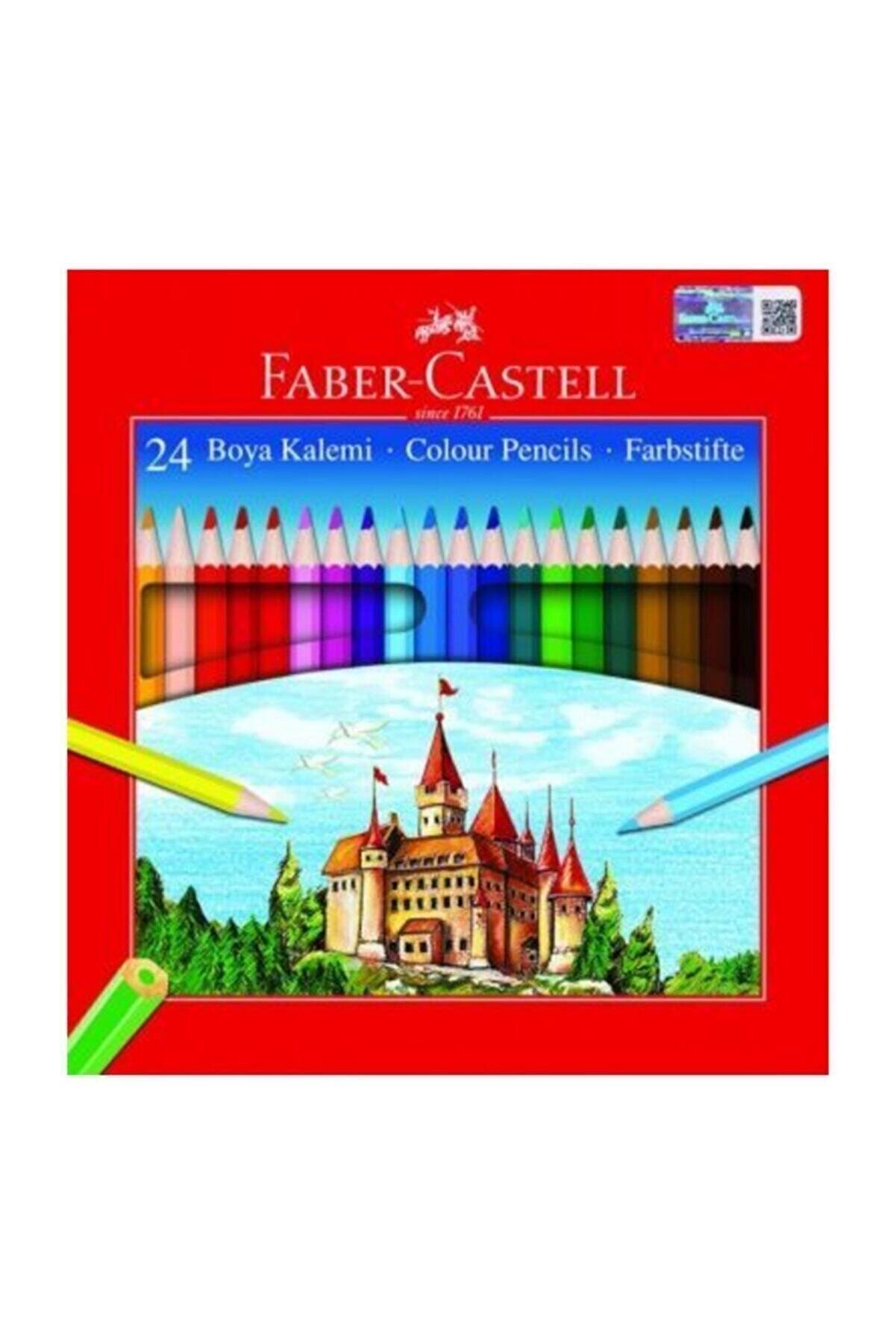 Faber Castell Karton Kutu Kuru Boya Tam Boy 24 Renk 116324 5171