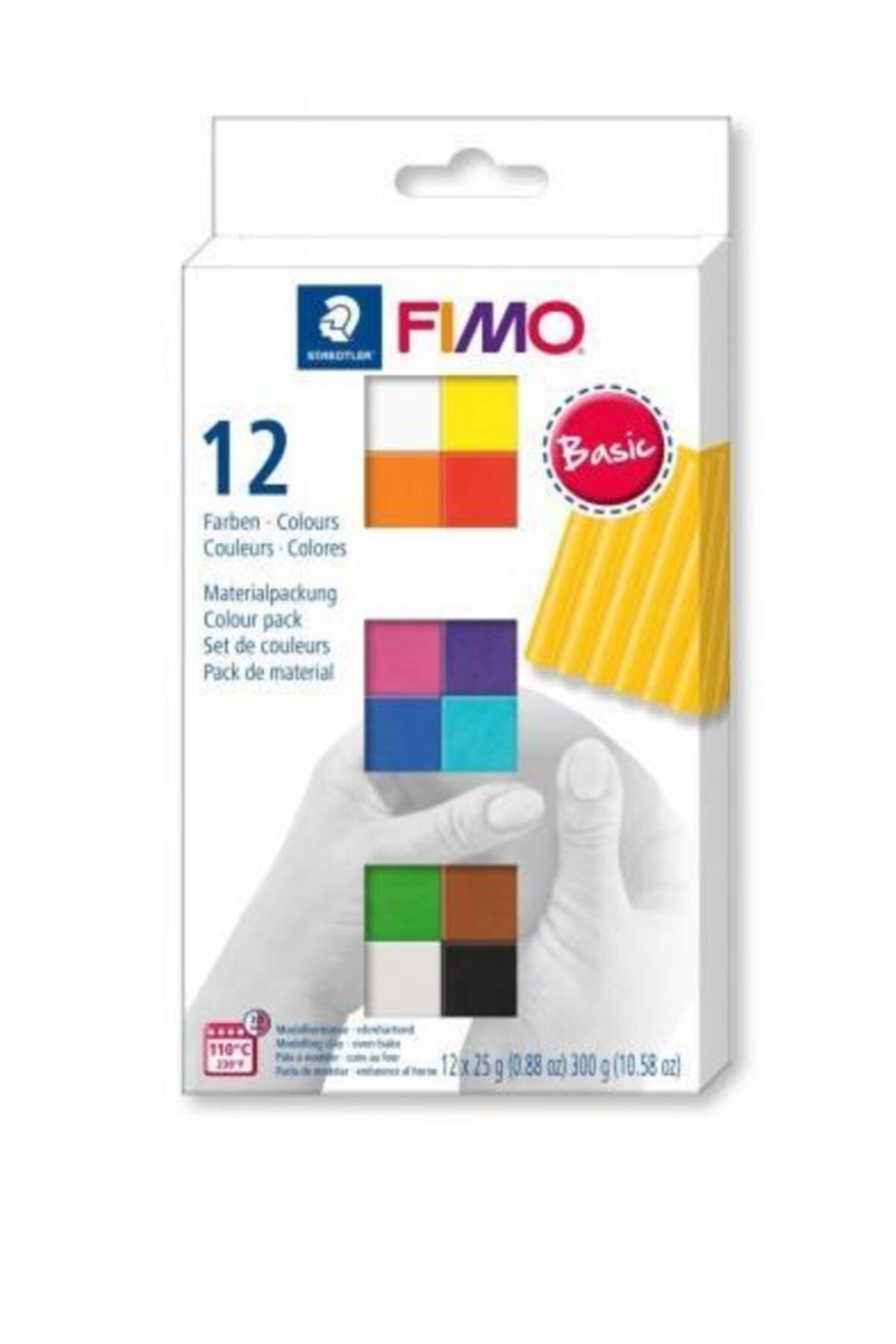Staedtler Fimo Basic Başlangıç Seti 25grx12 Renk