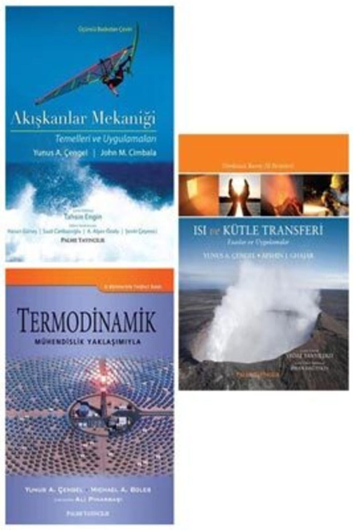 Palme Yayınevi Akışkanlar Mekaniği + Termodinamik + Isı Ve Kütle Transferi 3'lü Set