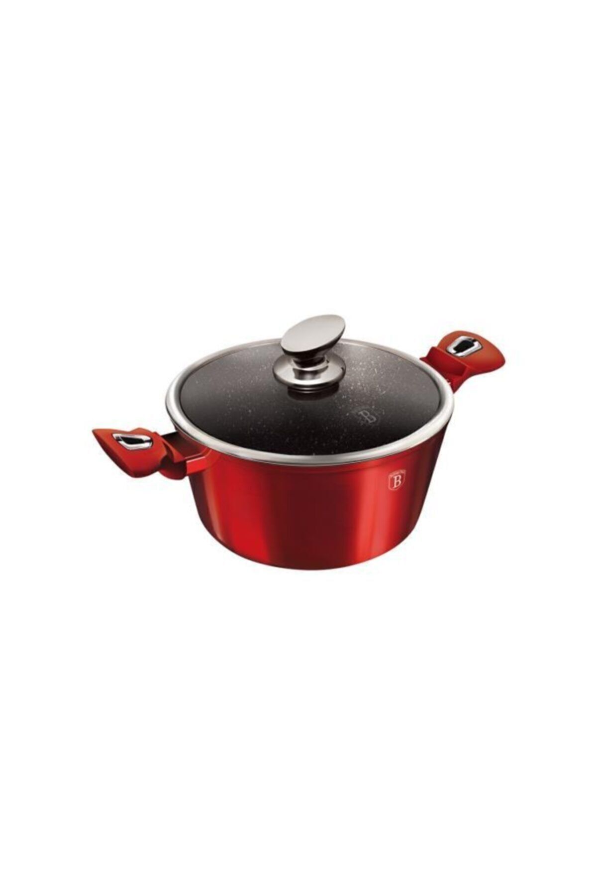 Tivoli By Berlinger Haus Tencere , 30 Cm Metallic Line Burgundy Edition