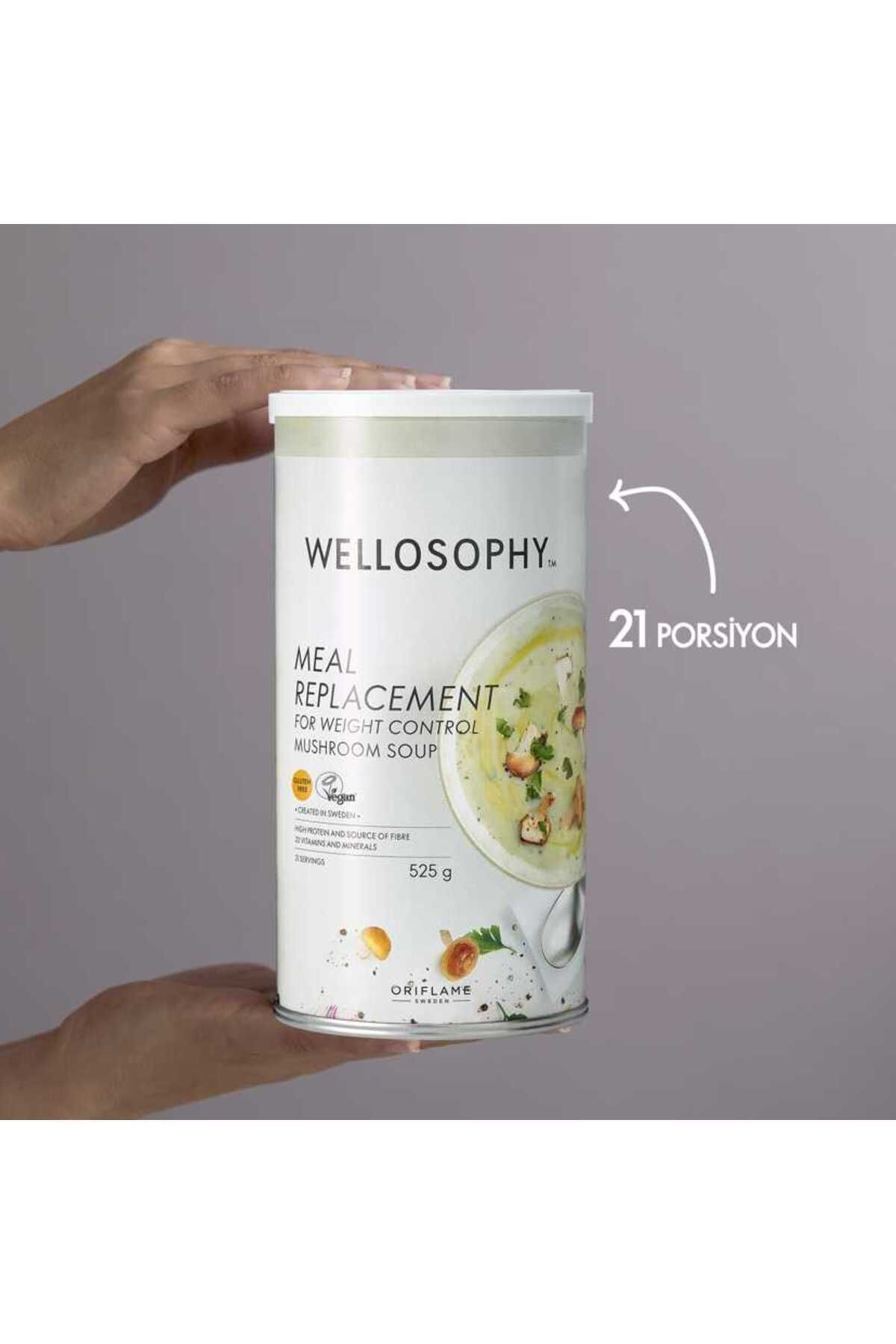 Oriflame Wellosophy İçin Öğün Yerini Alan Gıda Mantar Çorbası